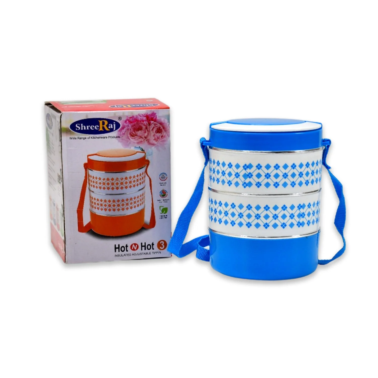 Insulated Tiffin Set – 3-Layer Stainless Steel | Lunchie Bunchie - Image 6