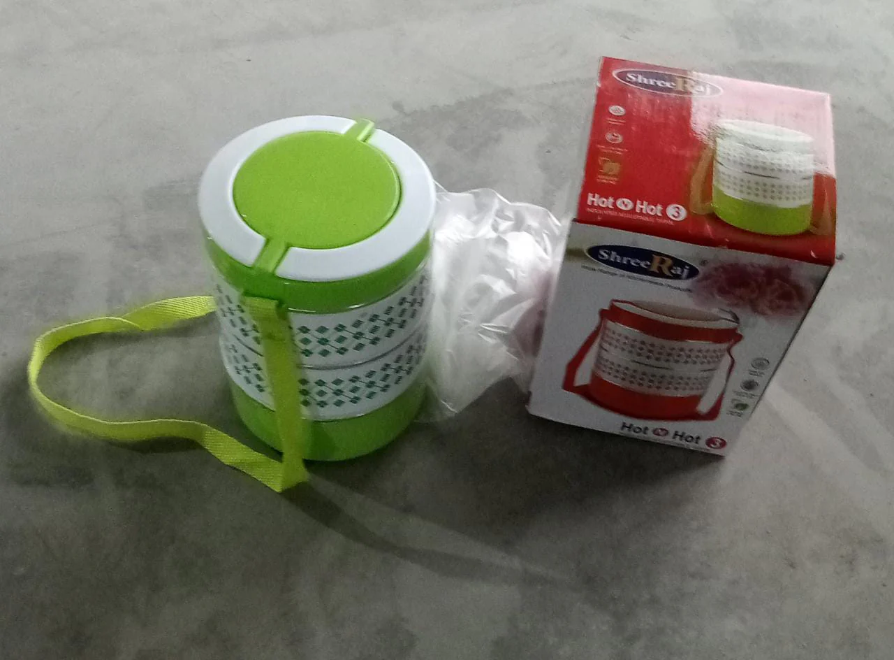 Insulated Tiffin Set – 3-Layer Stainless Steel | Lunchie Bunchie - Image 8