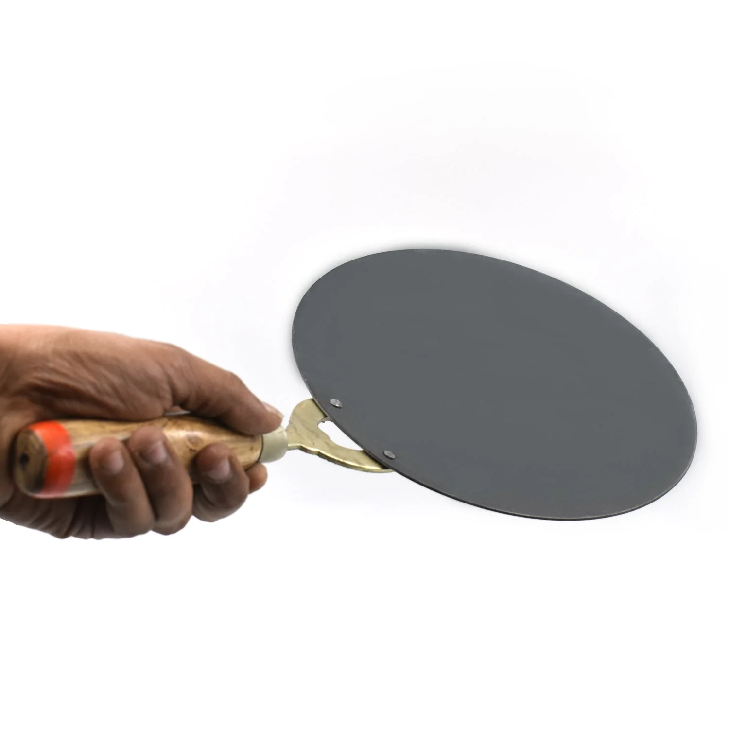 Wooden Handle Roti Tawa – Nonstick Iron Pan | Storenzo - Image 12
