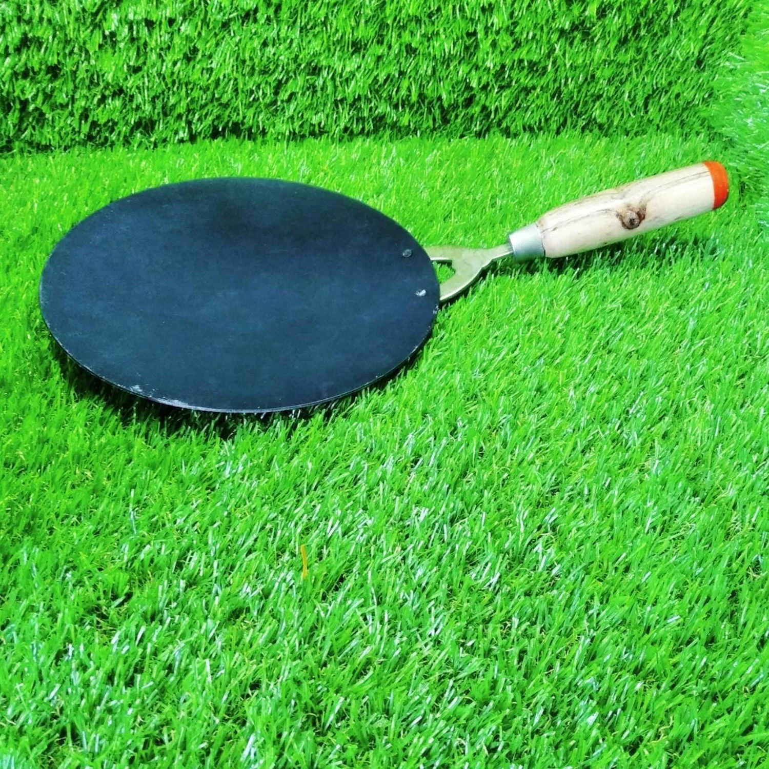 Wooden Handle Roti Tawa – Nonstick Iron Pan | Storenzo - Image 14