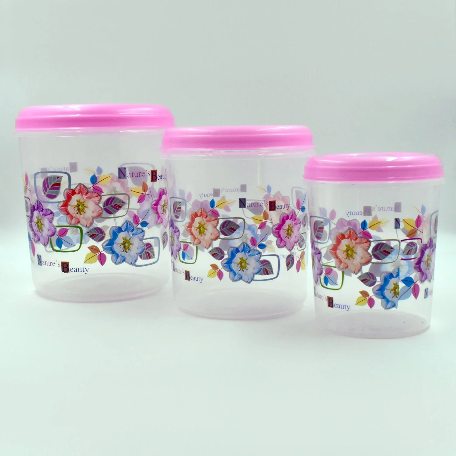 Plastic Storage Container Set – 3 Pc Home & Office | Storenzo - Image 10
