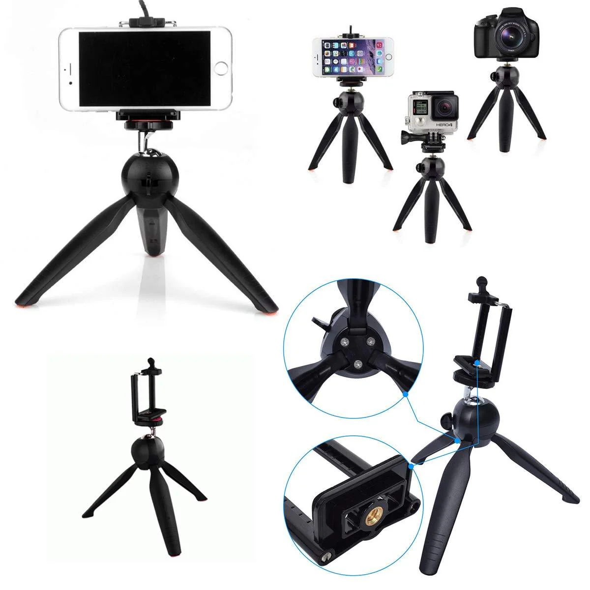 Mini Tripod – Universal Phone & Camera Stand for Stable Shots | Gambit - Image 7