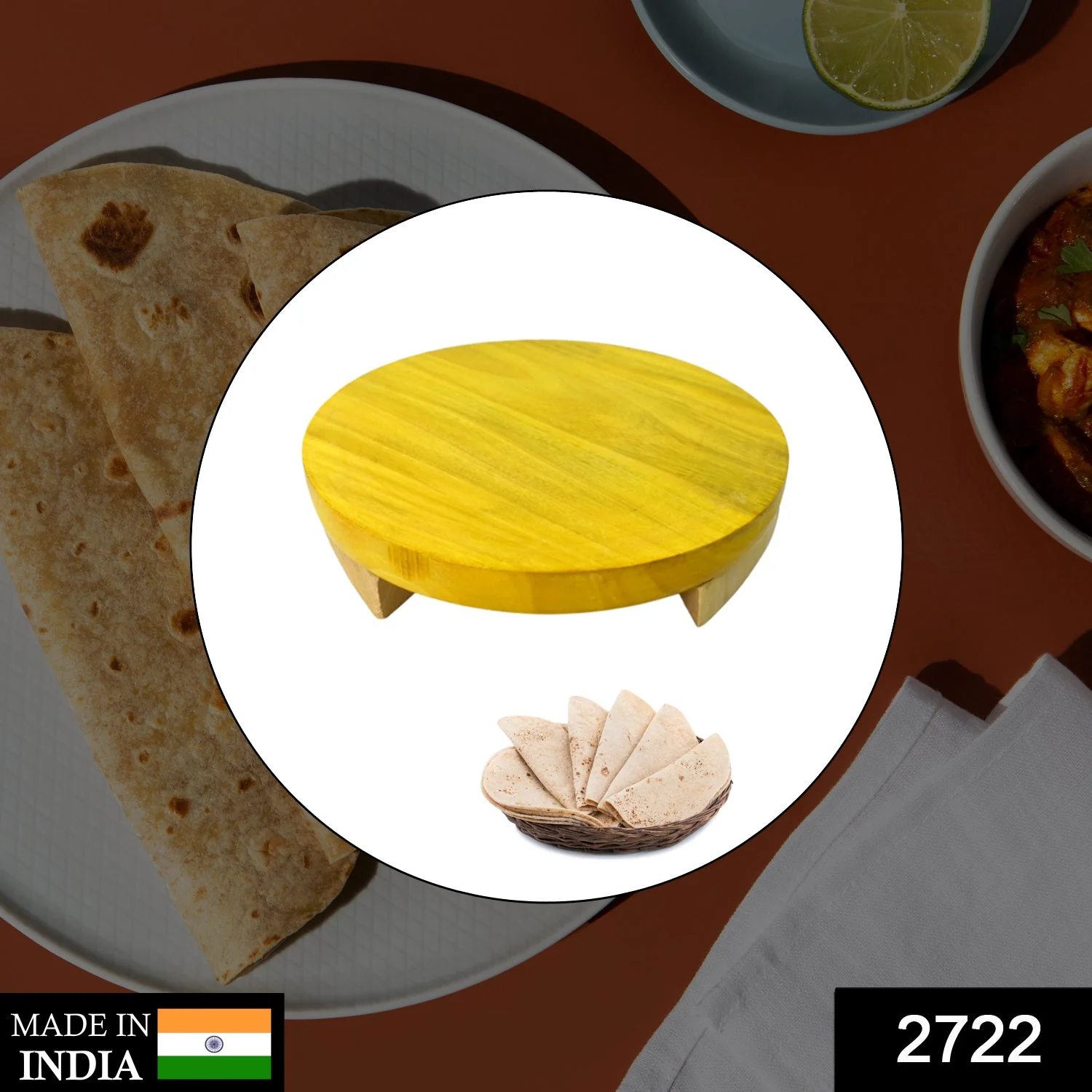 Round Roti Maker – Electric for Easy & Fast Flatbreads | FitFuzion - Image 2
