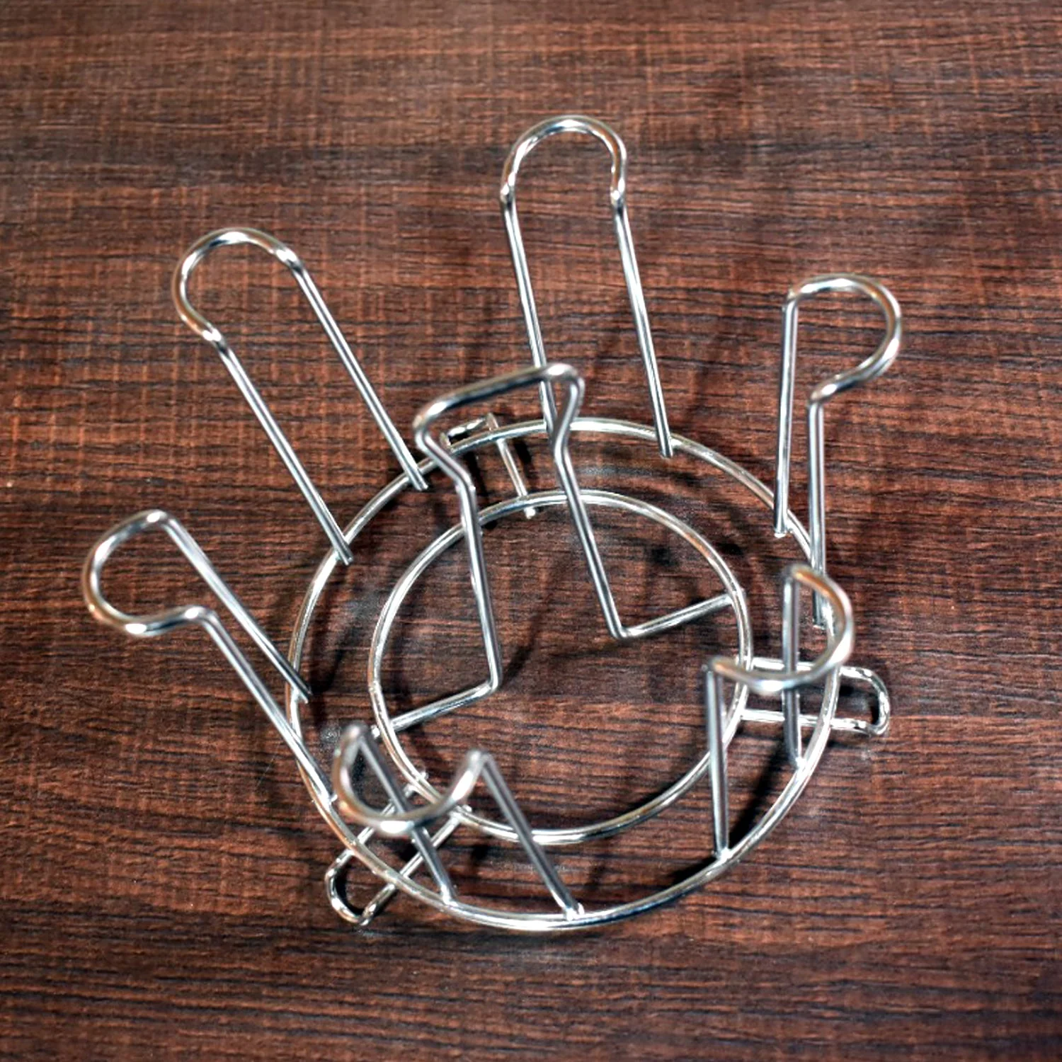 Stainless Steel Glass Stand – Round Kitchen Holder | Storenzo - Image 13