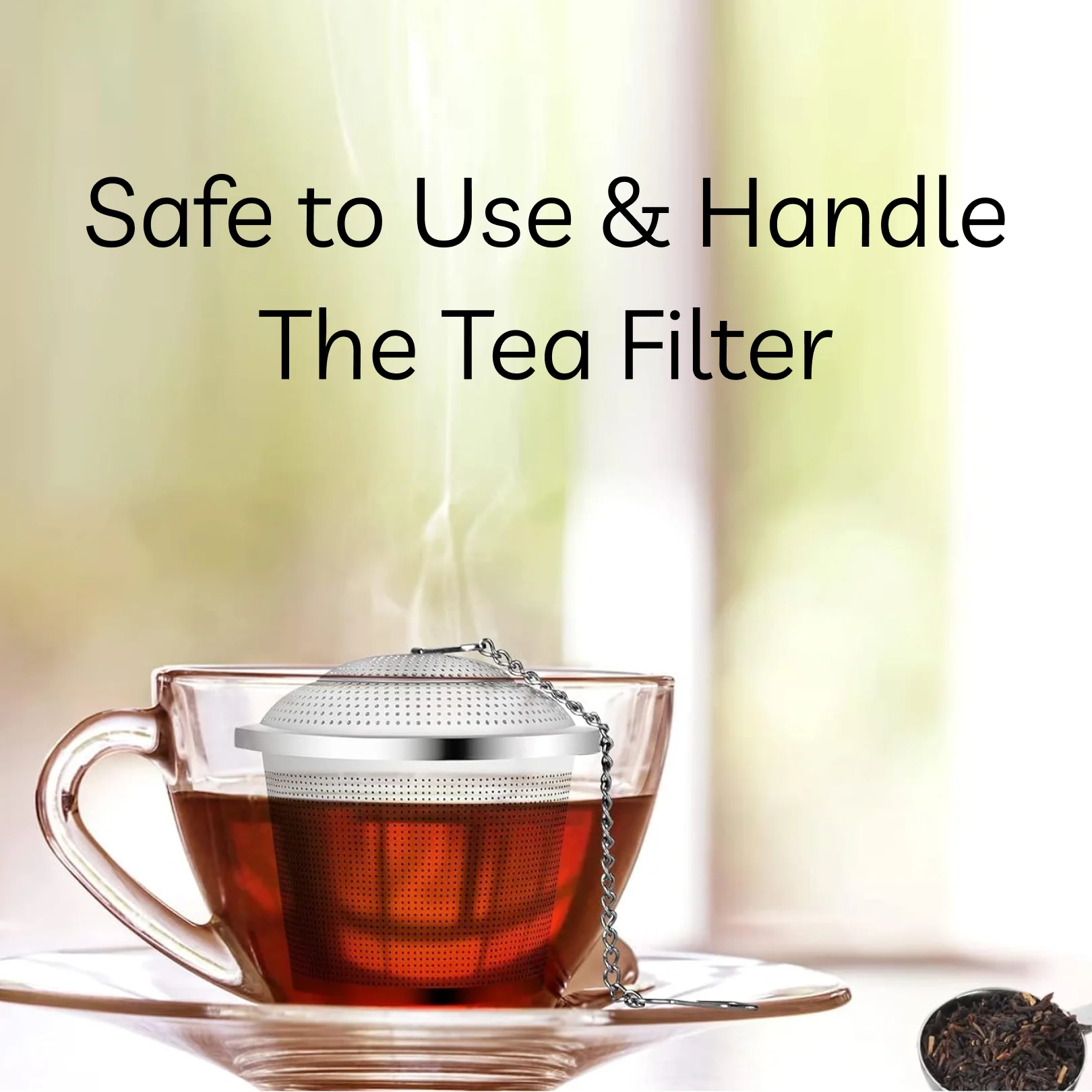 Stainless Steel Tea Filter – Easy Brewing for Home & Office | storenzo - Image 7