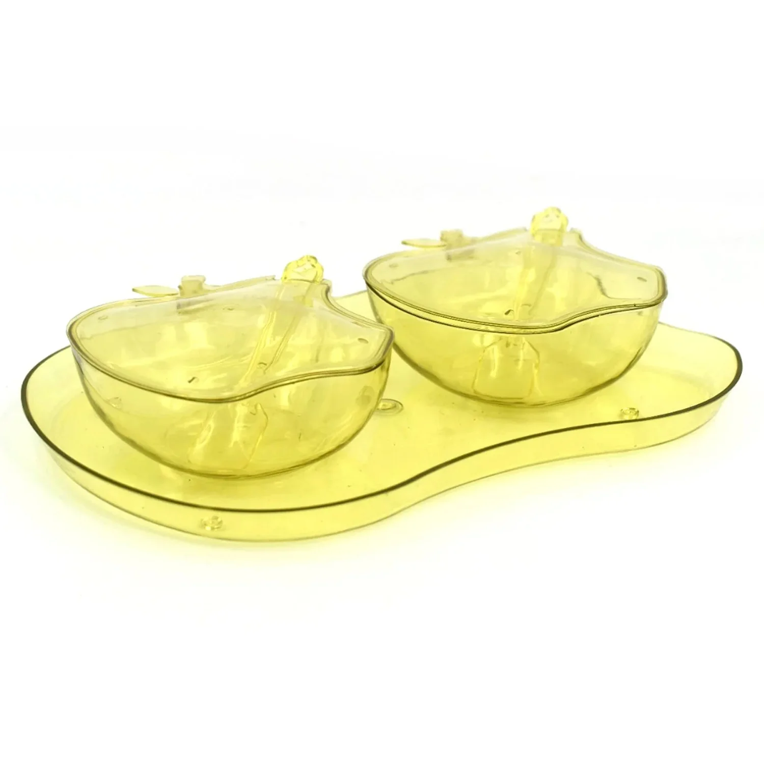 Apple Shape Serving Tray – Stylish Plastic Snack Bowl | Serve Stellar - Image 11