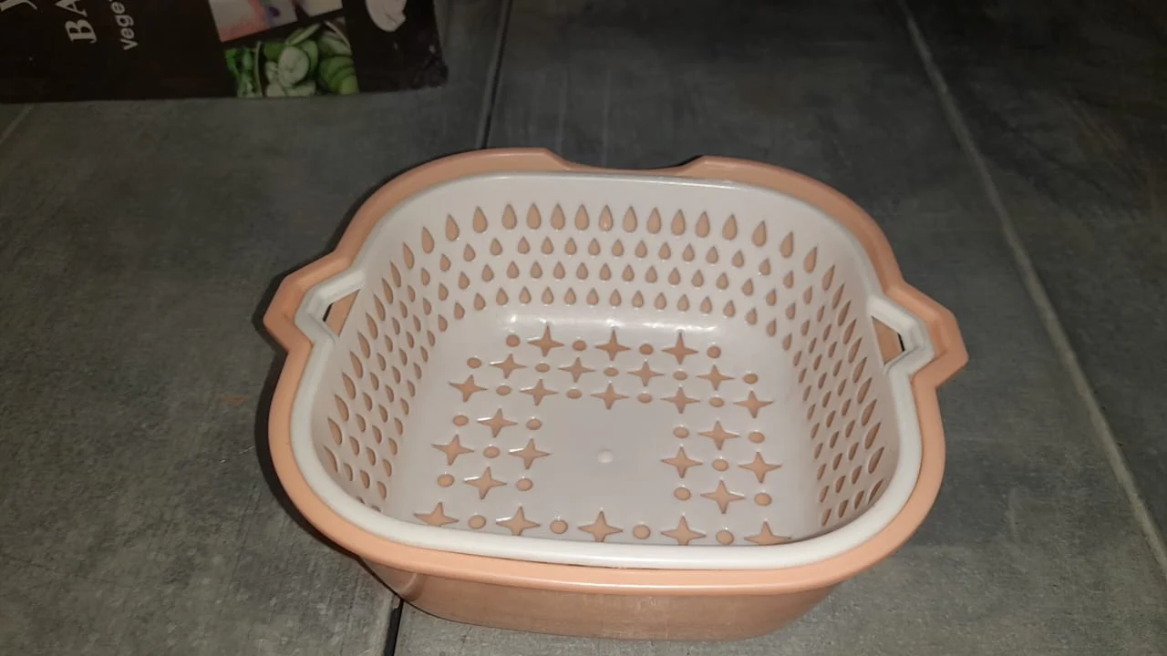 2-in-1 Basket Strainer – Fruit & Vegetable Rinser | Indo Glow - Image 8