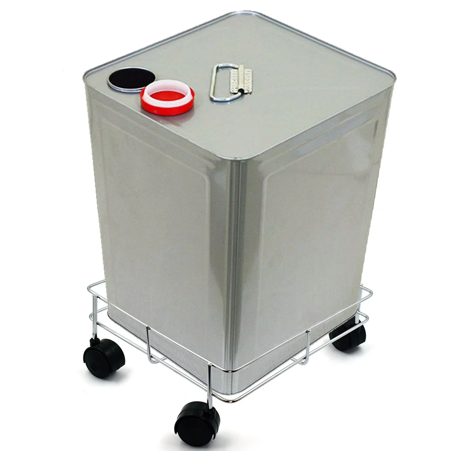 Stainless Steel Oil Stand – Square Kitchen Organizer | Indo Glow - Image 4