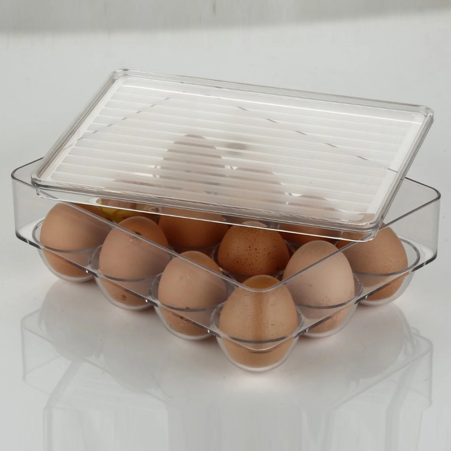 Egg Storage Box – 12-Cavity Refrigerator Organiser | Organivo - Image 4