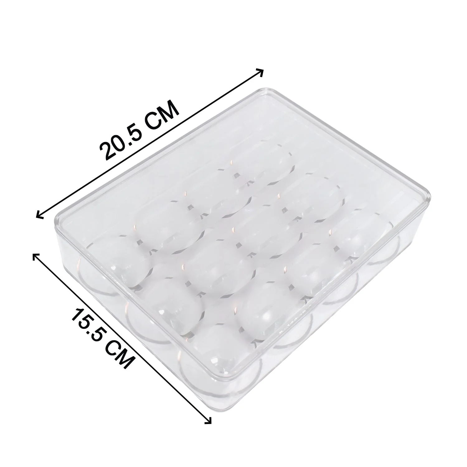Egg Storage Box – 12-Cavity Refrigerator Organiser | Organivo - Image 8
