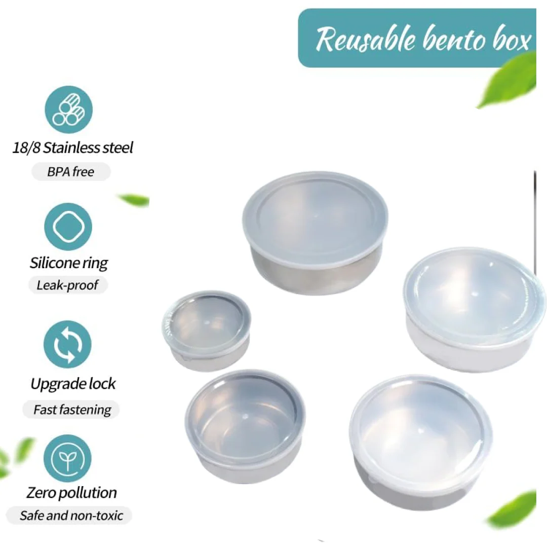 Stainless Steel Lunch Box – Airtight & Leak-Proof | Lunchie Bunchie - Image 3