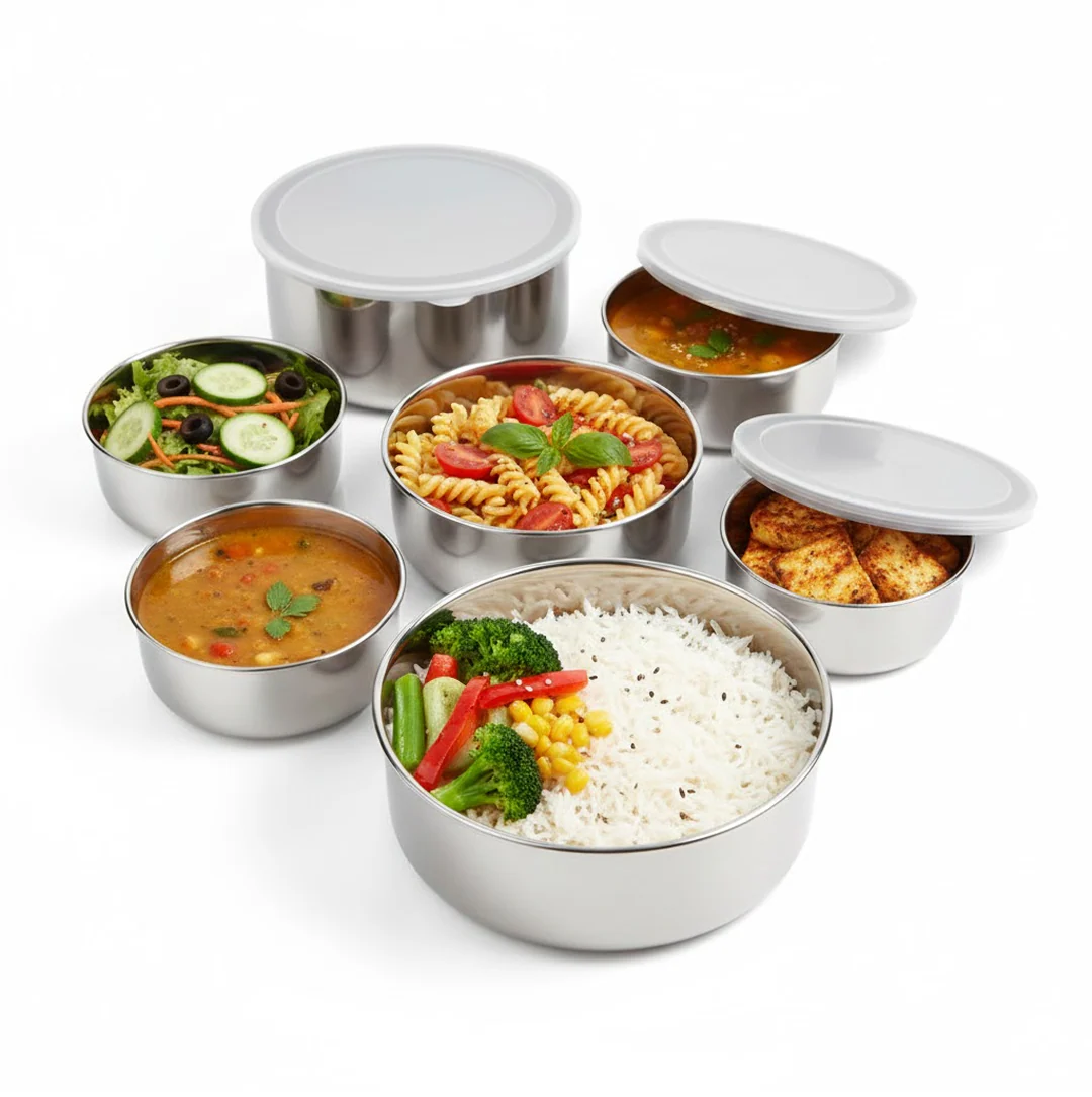 Stainless Steel Lunch Box – Airtight & Leak-Proof | Lunchie Bunchie - Image 4