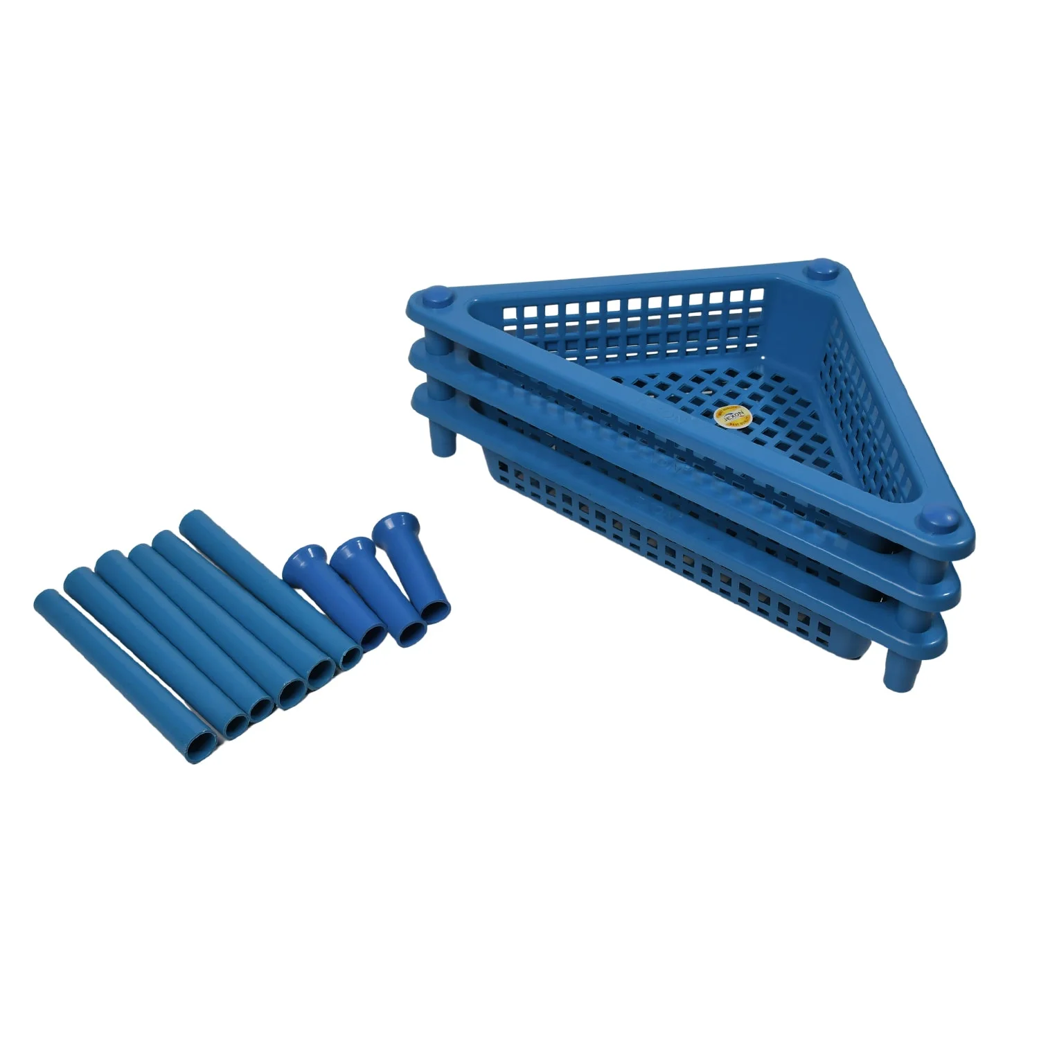 3-Tier Plastic Storage Rack – Multi-purpose Shelf | VoltDesk - Image 4
