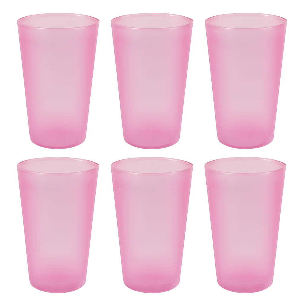 Plastic Glass Set – 6-Piece, 300ml | Durable DeoDap Drinkware - Image 5
