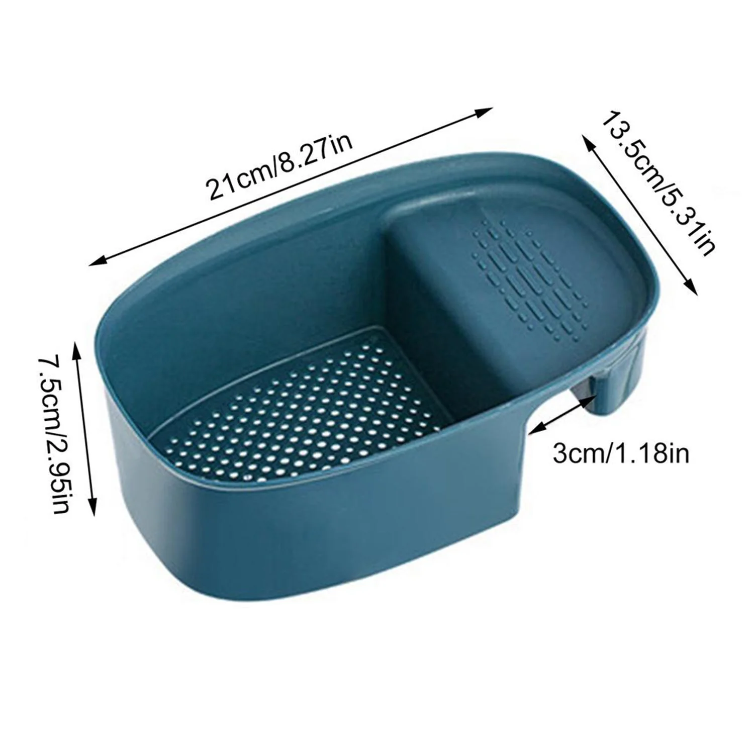 Kitchen Dish Drainer – Space-Saving Sink Basket | Quickslice - Image 5