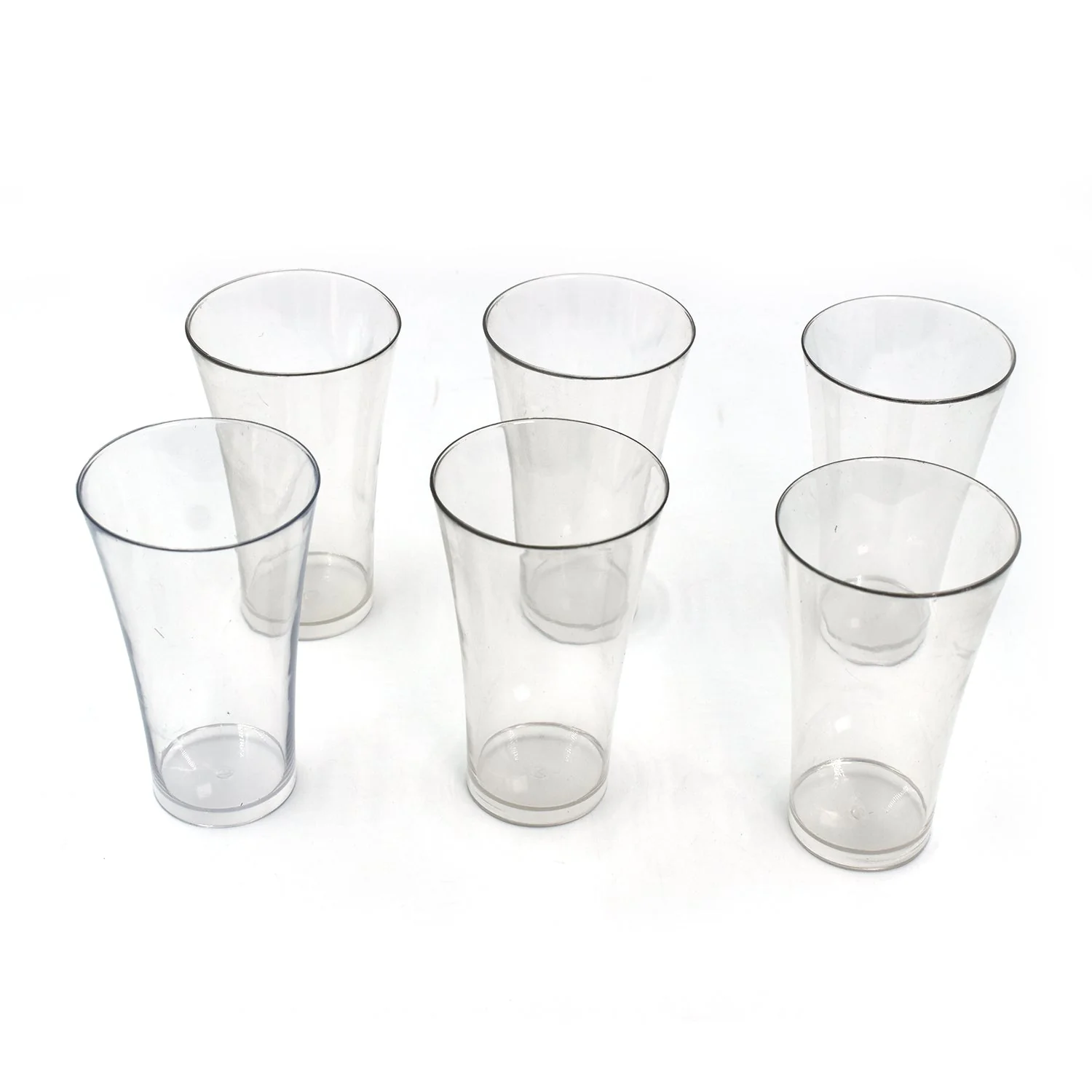 Transparent Plastic Drinking Glasses – Durable Set of 6 | Serve Stellar - Image 5