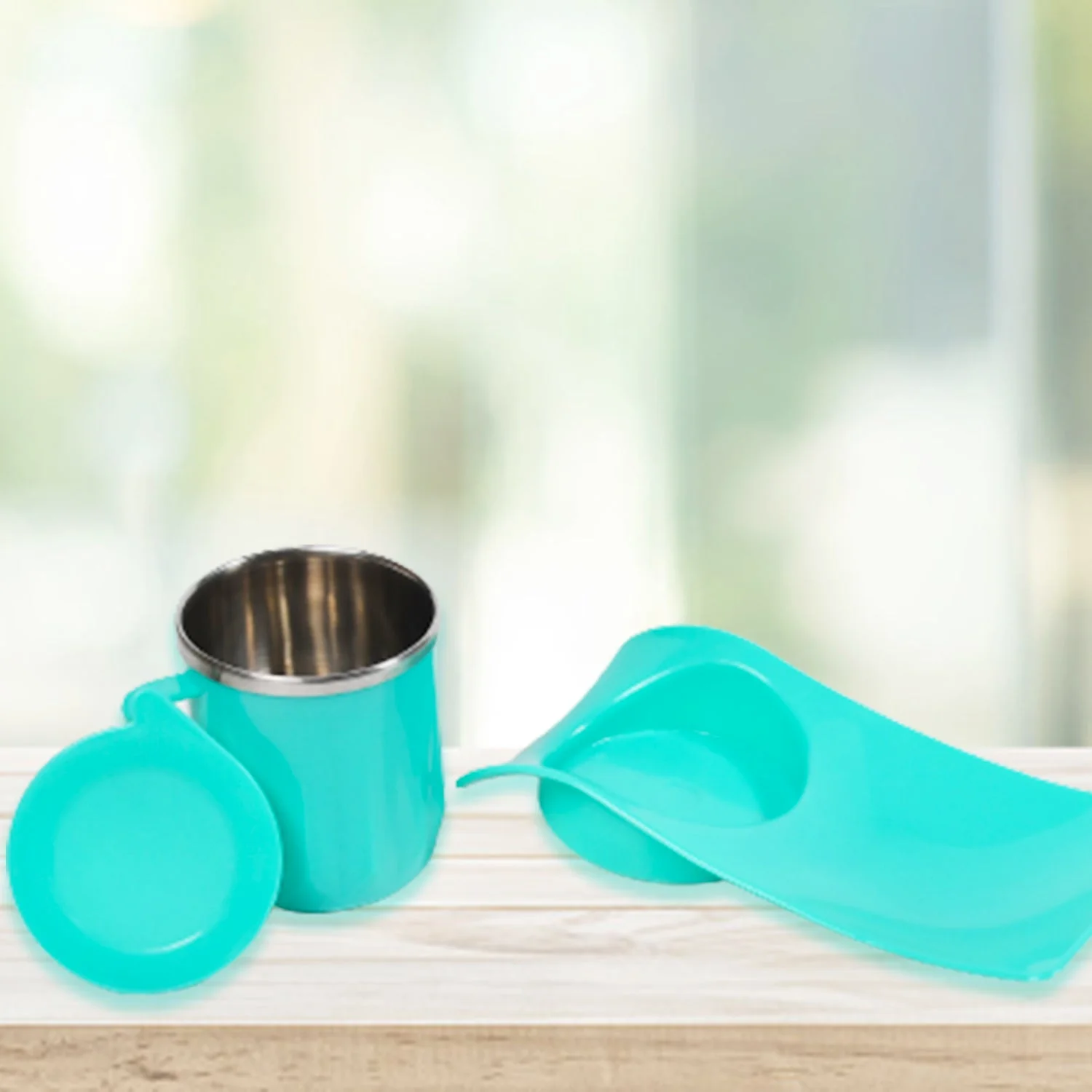 Snack Tray with Steel Cup – Multi-functional for Kids & Home | TinyTrendy - Image 11