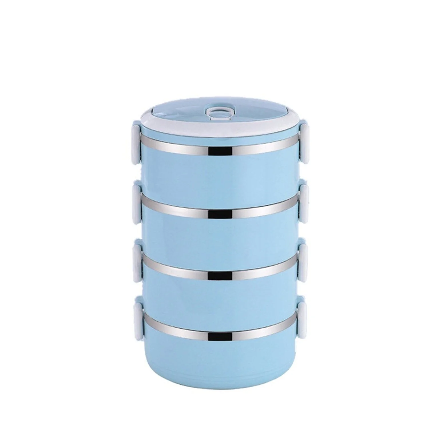 Stainless Steel Lunch Box – 4 Layer Insulated Tiffin | Lunchie Bunchie - Image 4