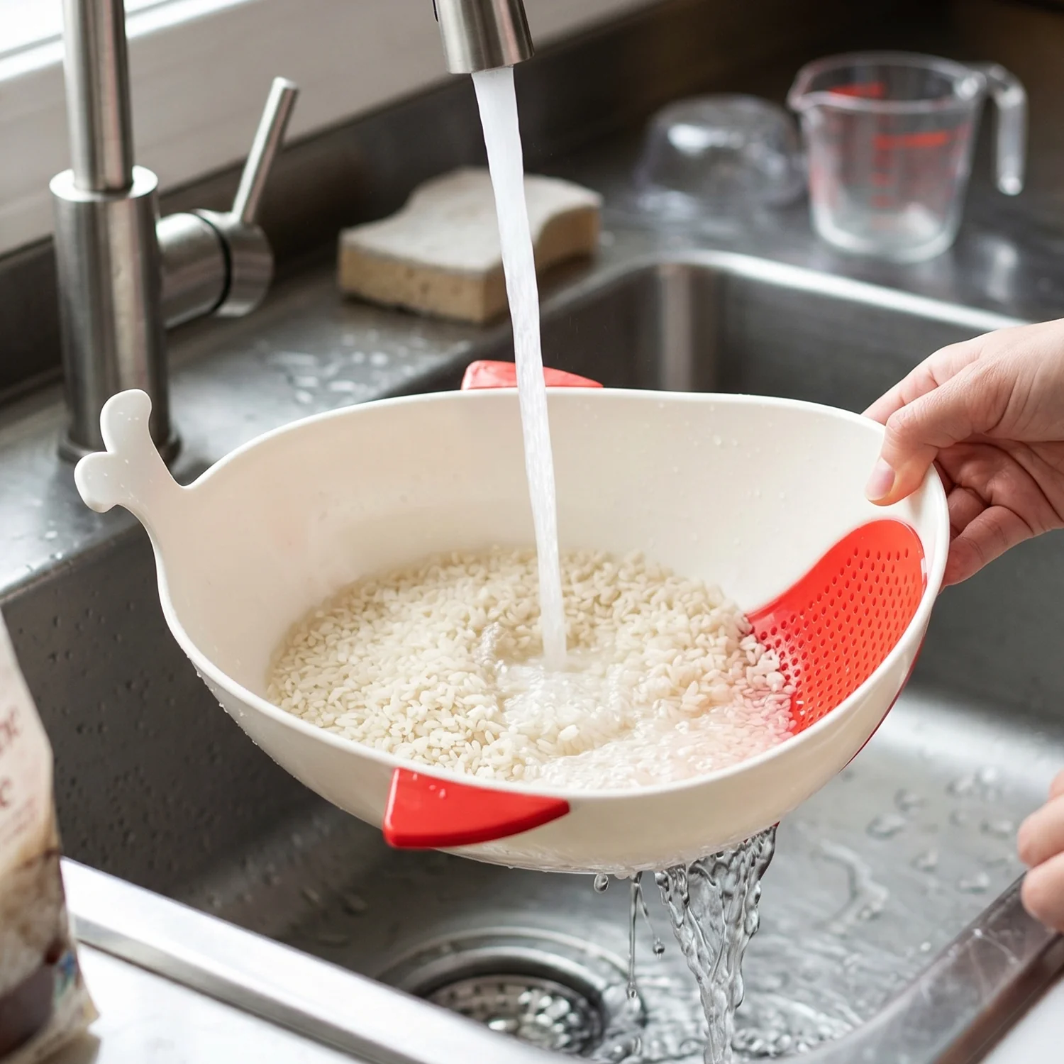 Fish-Shaped Rice Drainer – Multi-Use Kitchen Strainer | Vastate - Image 5