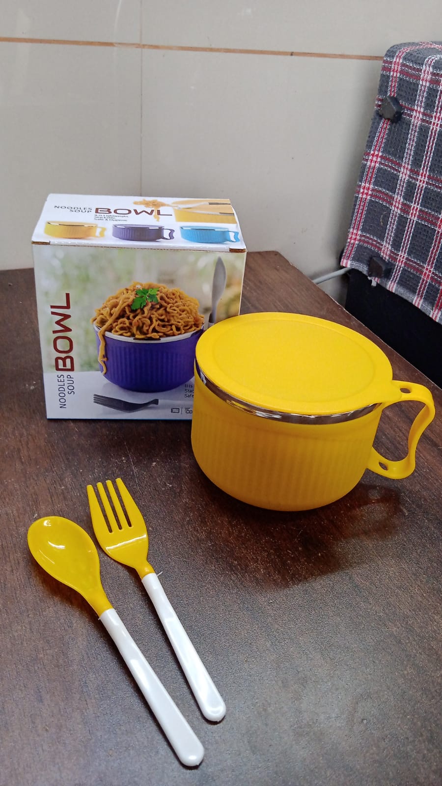 Maggie Bowl with Lid & Handle – Double-Layer Steel for Hot Meals | Jiaqi - Image 8