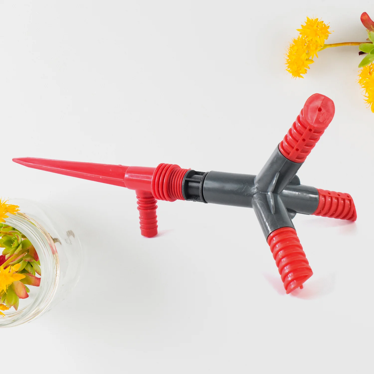 Efficient Rotating Garden Sprinkler – 3 Arm 360° Coverage | DeoDap - Image 4