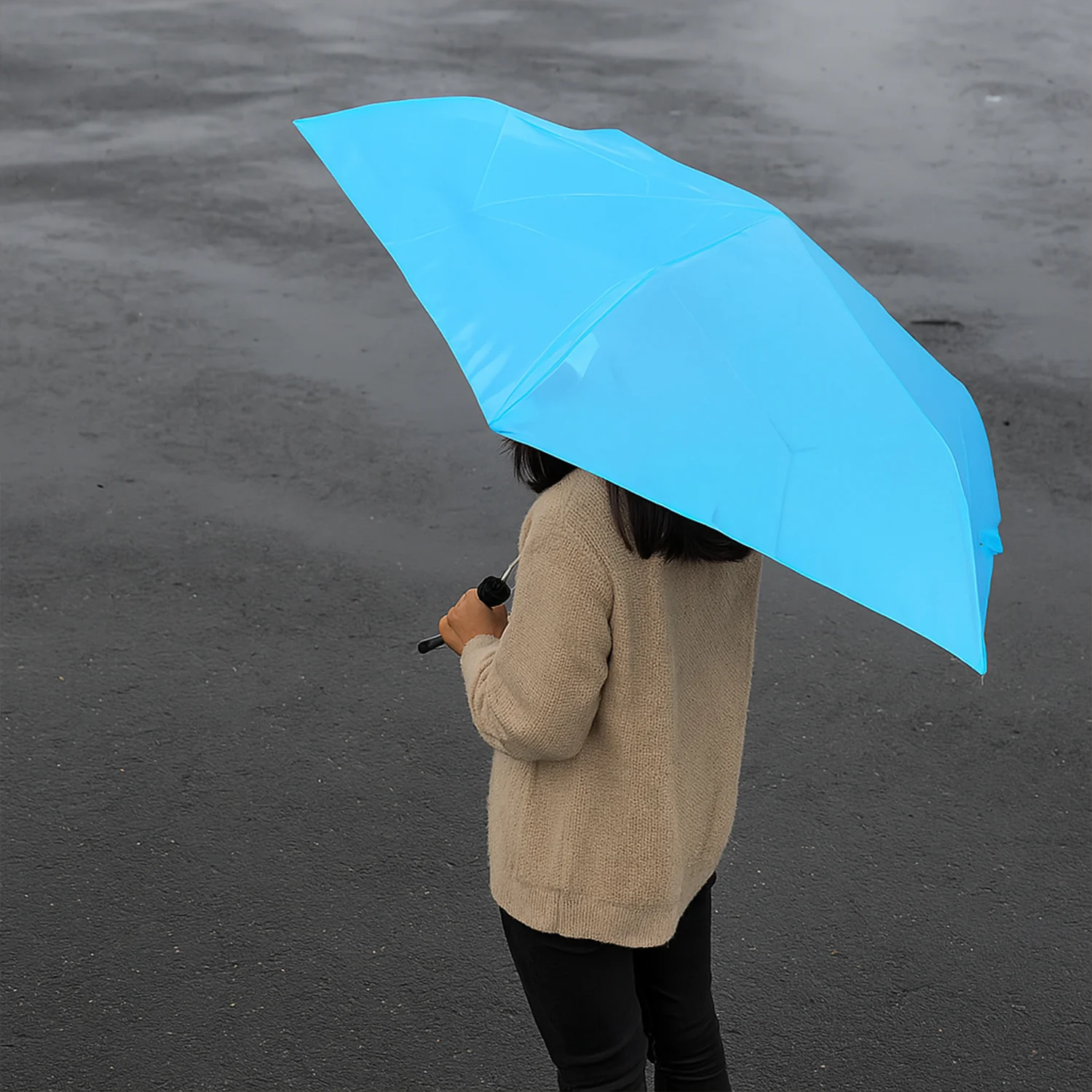 3-Fold Umbrella – UV Protection & Compact Travel | DrizzlePro - Image 3