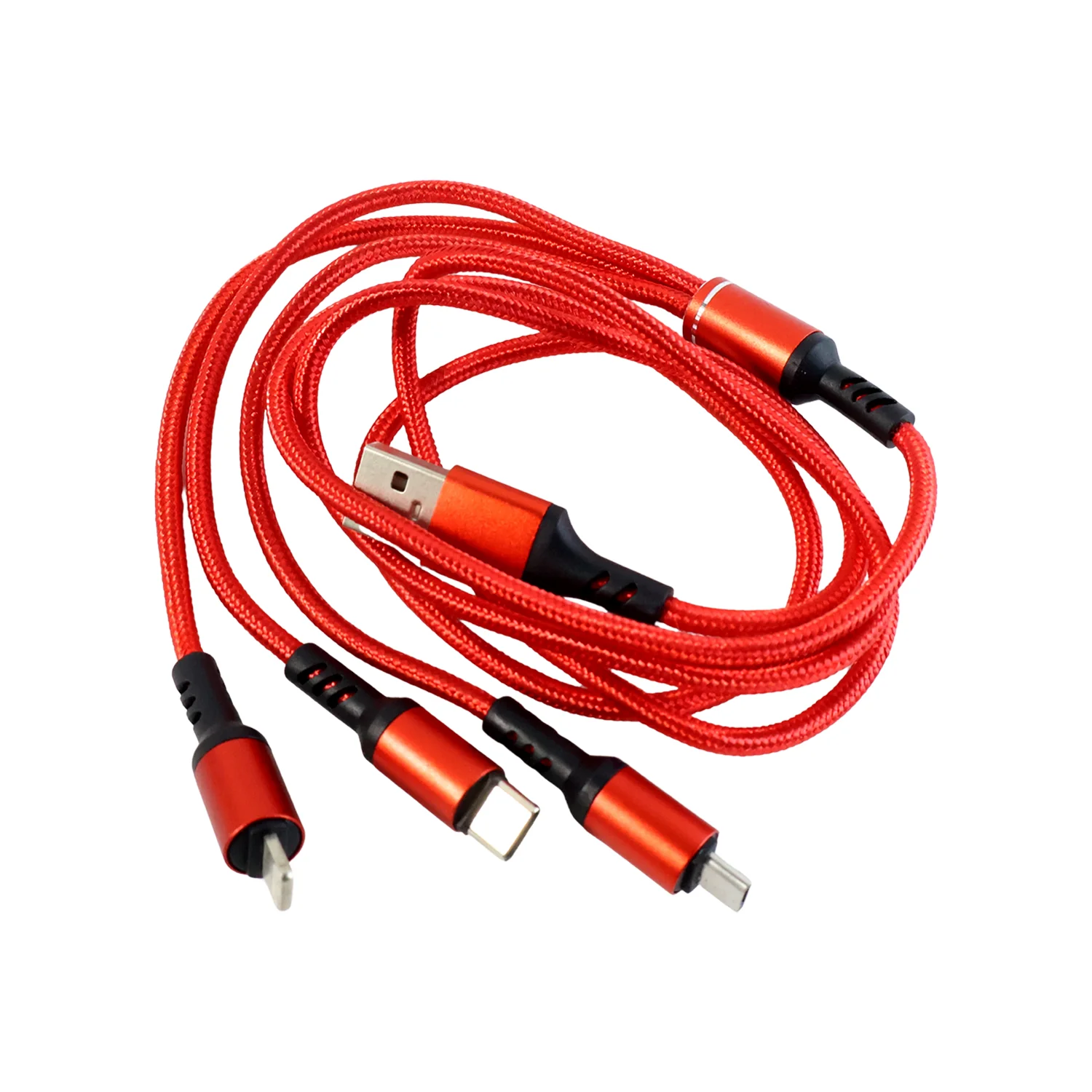 3-in-1 Multi Charging Cable – Durable Braided Universal Charger - Image 5