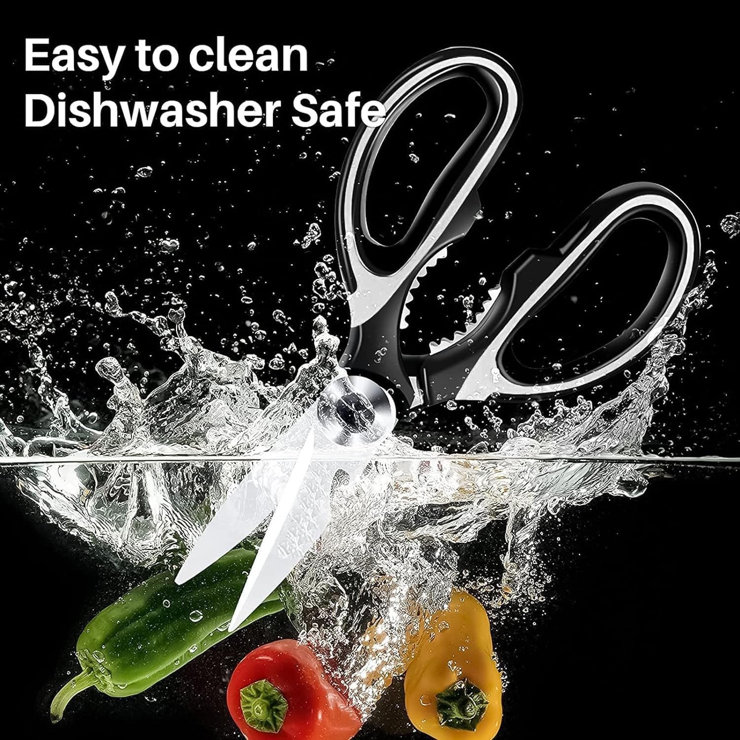 Multi-Function Kitchen Scissor – 6-in-1 Stainless Steel | DeoDap - Image 5