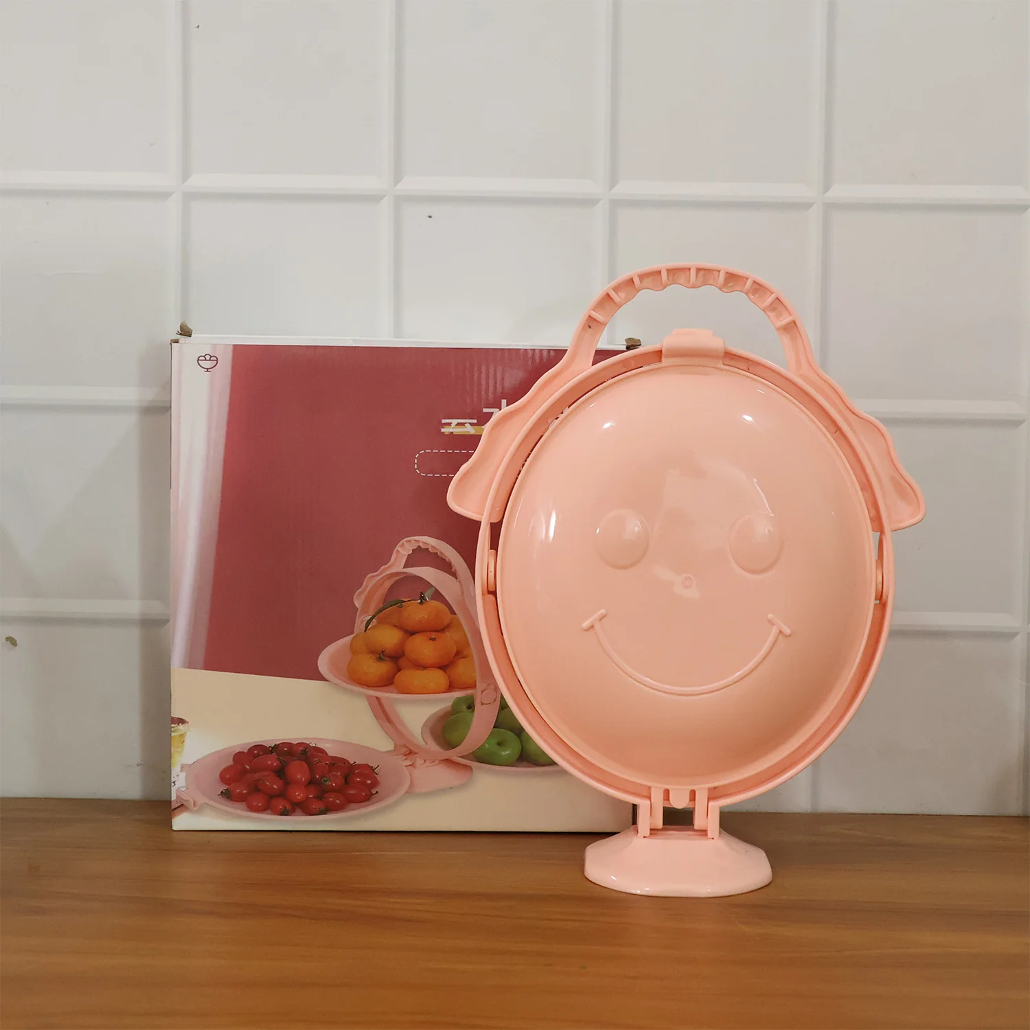 3-Layer Foldable Snack Serving Stand – Portable & Space-Saving - Image 9