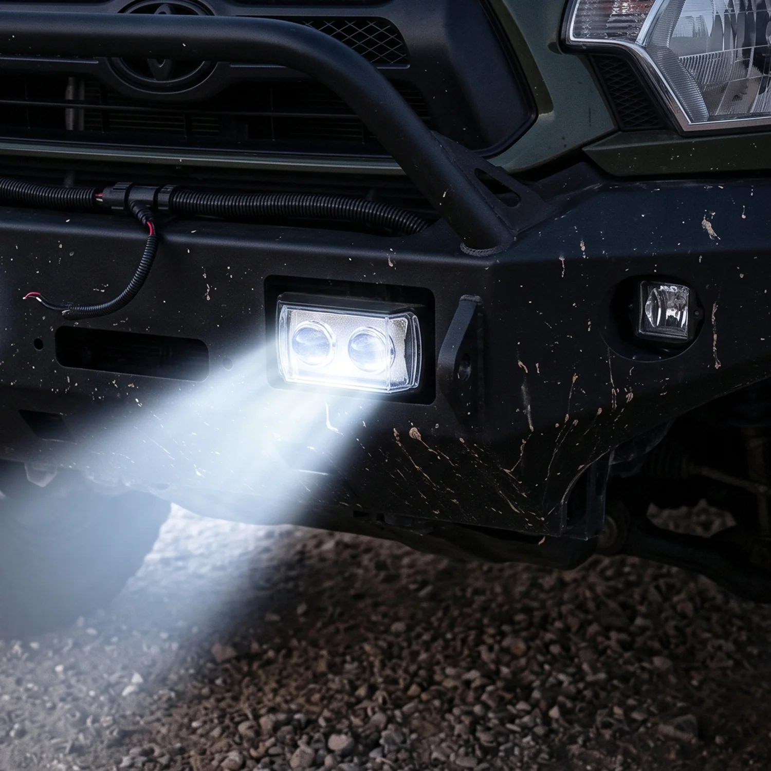 3 Mode LED Fog Light – Ultra Mini Dual Lens for Vehicle Safety - Image 3