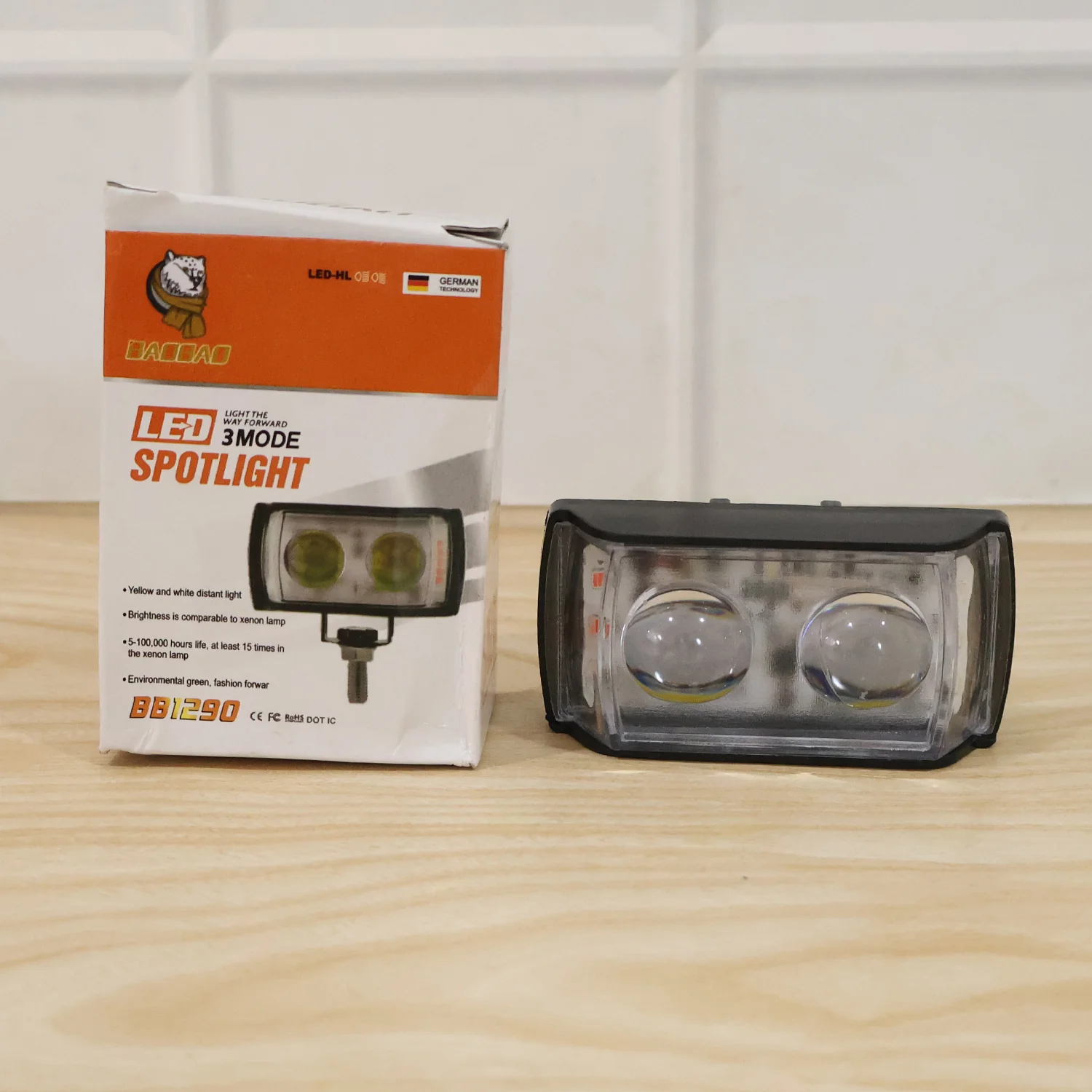 3 Mode LED Fog Light – Ultra Mini Dual Lens for Vehicle Safety - Image 9