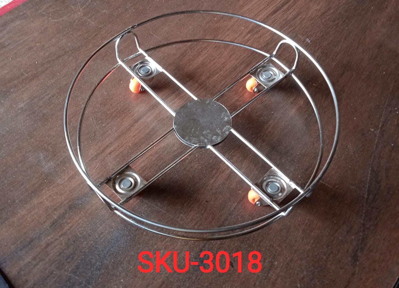 Gas Cylinder Trolley – Stainless Steel with Wheels | Gambit - Image 9