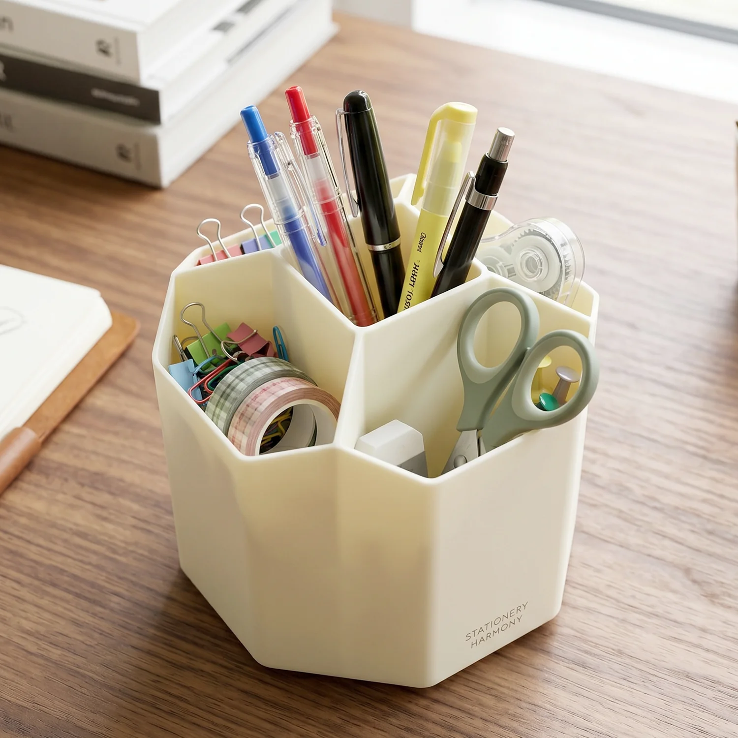 360 Degree Rotating Desk Organizer – Organised Workspace - Image 3