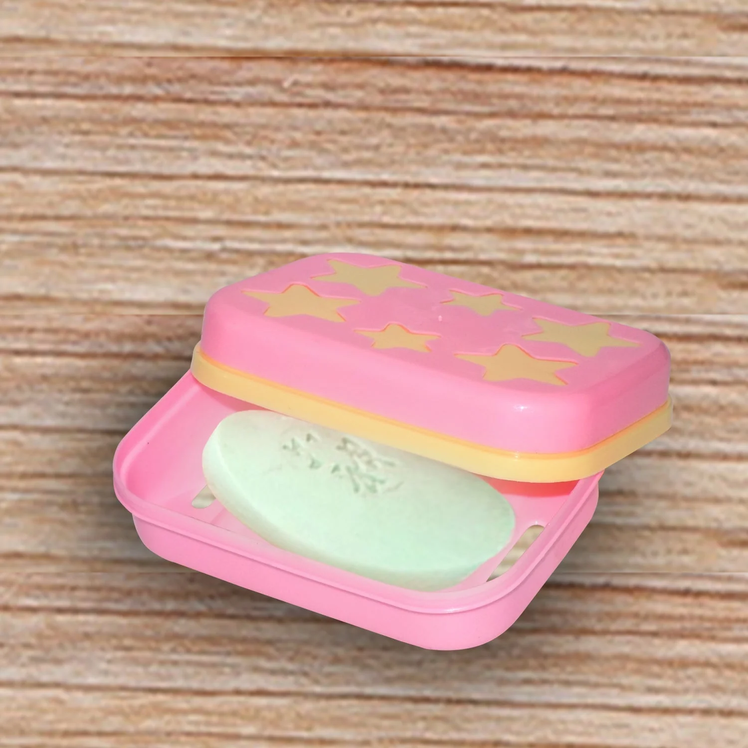 Star-Shaped Soap Case – Self-Drain Plastic Holder | VelvetBubbles - Image 3