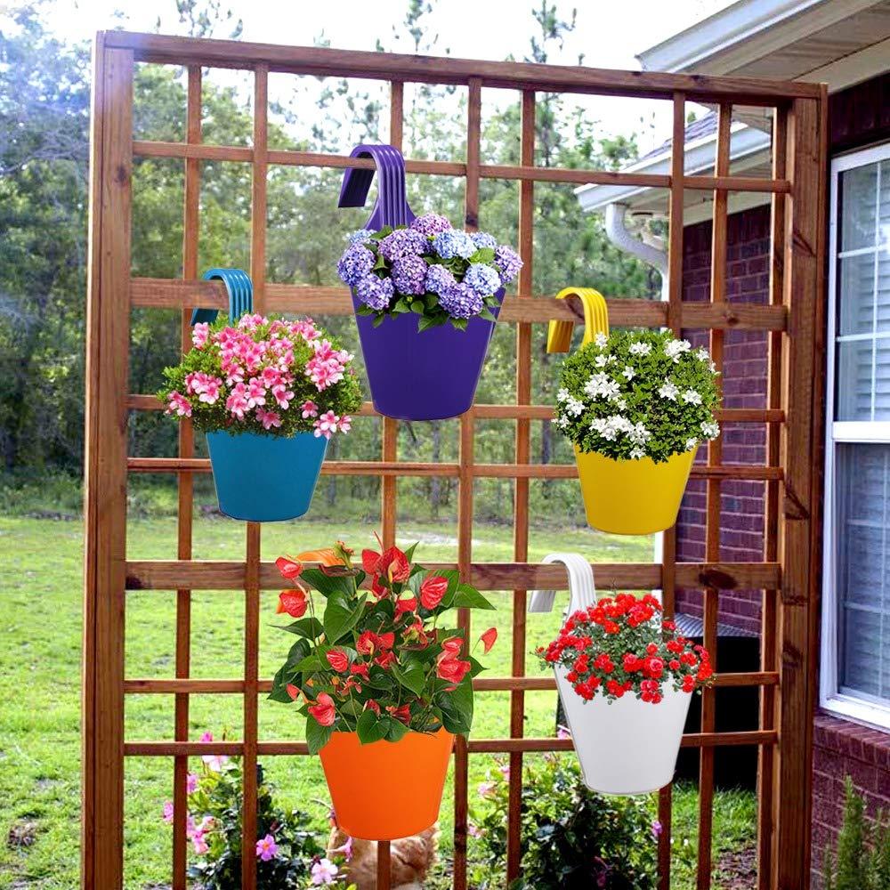 Hanging Planter Pot – Multicolour & UV Protected | DeoDap - Image 3