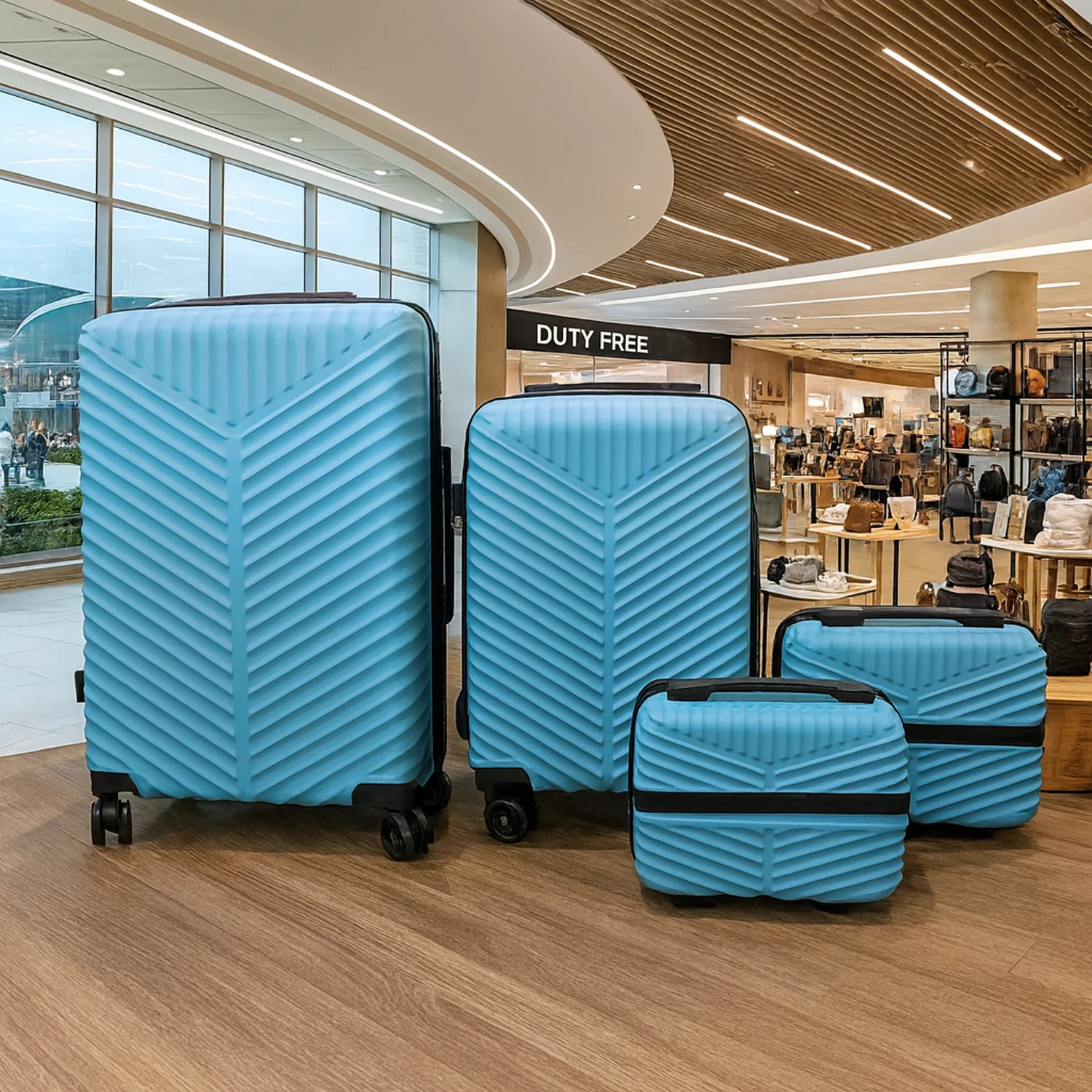Hard Shell Luggage Set – Durable & Lightweight Travel Bags - Image 4