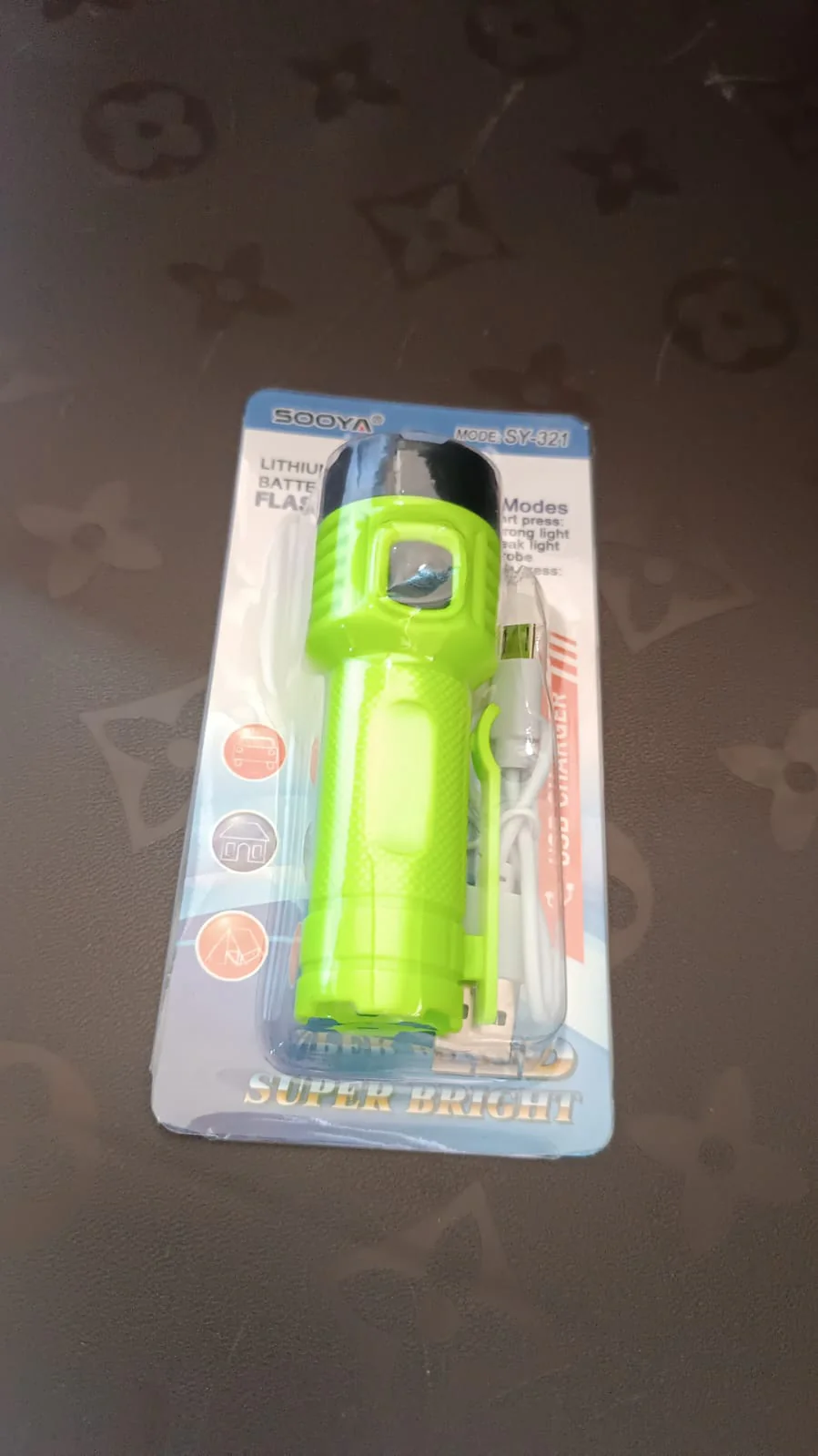 LED Flashlight Torch – USB Rechargeable with 4 Lighting Modes - Image 7