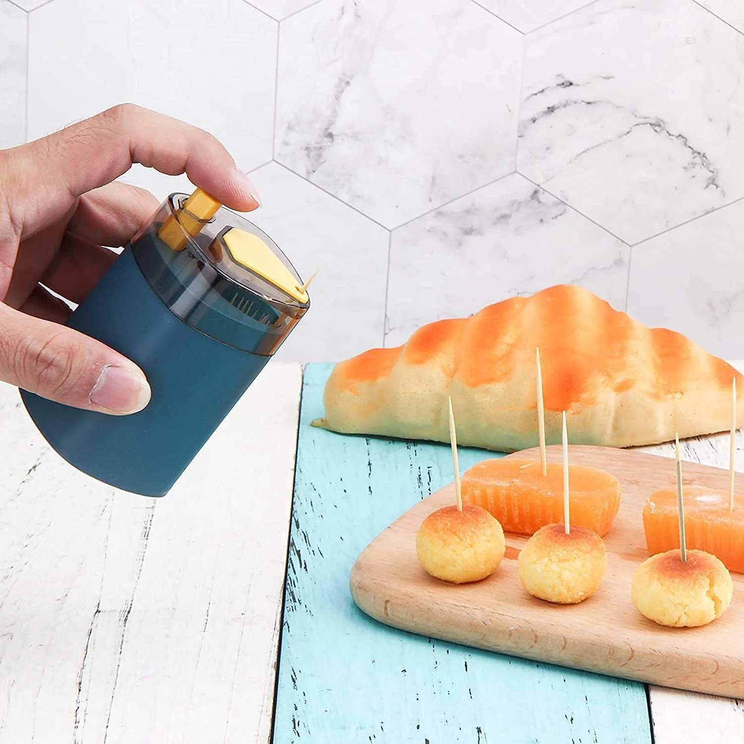 Automatic Toothpick Dispenser – Pop-Up Holder for Kitchen | Tidy Table - Image 9