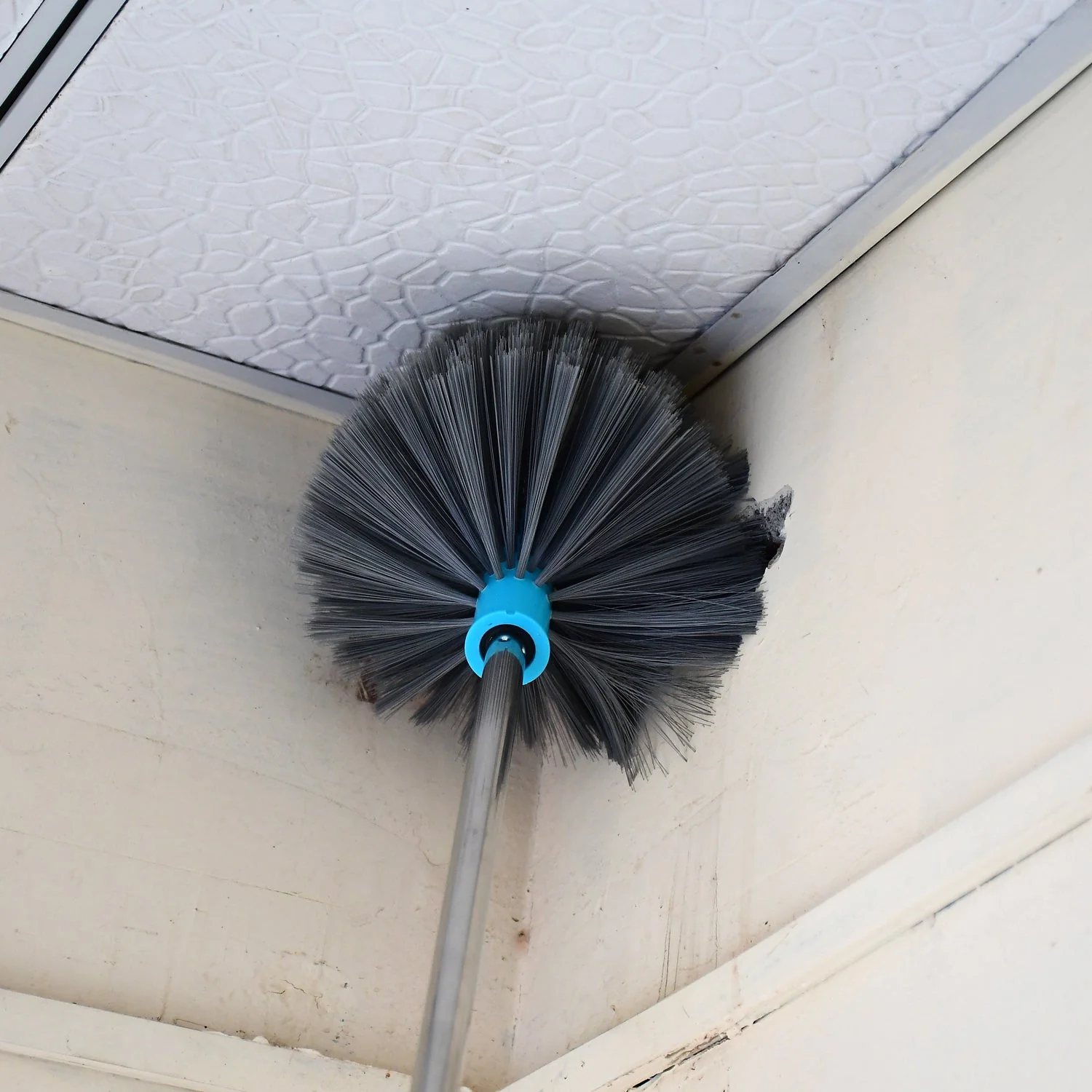 Cobweb Cleaning Brush – Extendable Steel Handle | Pro Clean - Image 3