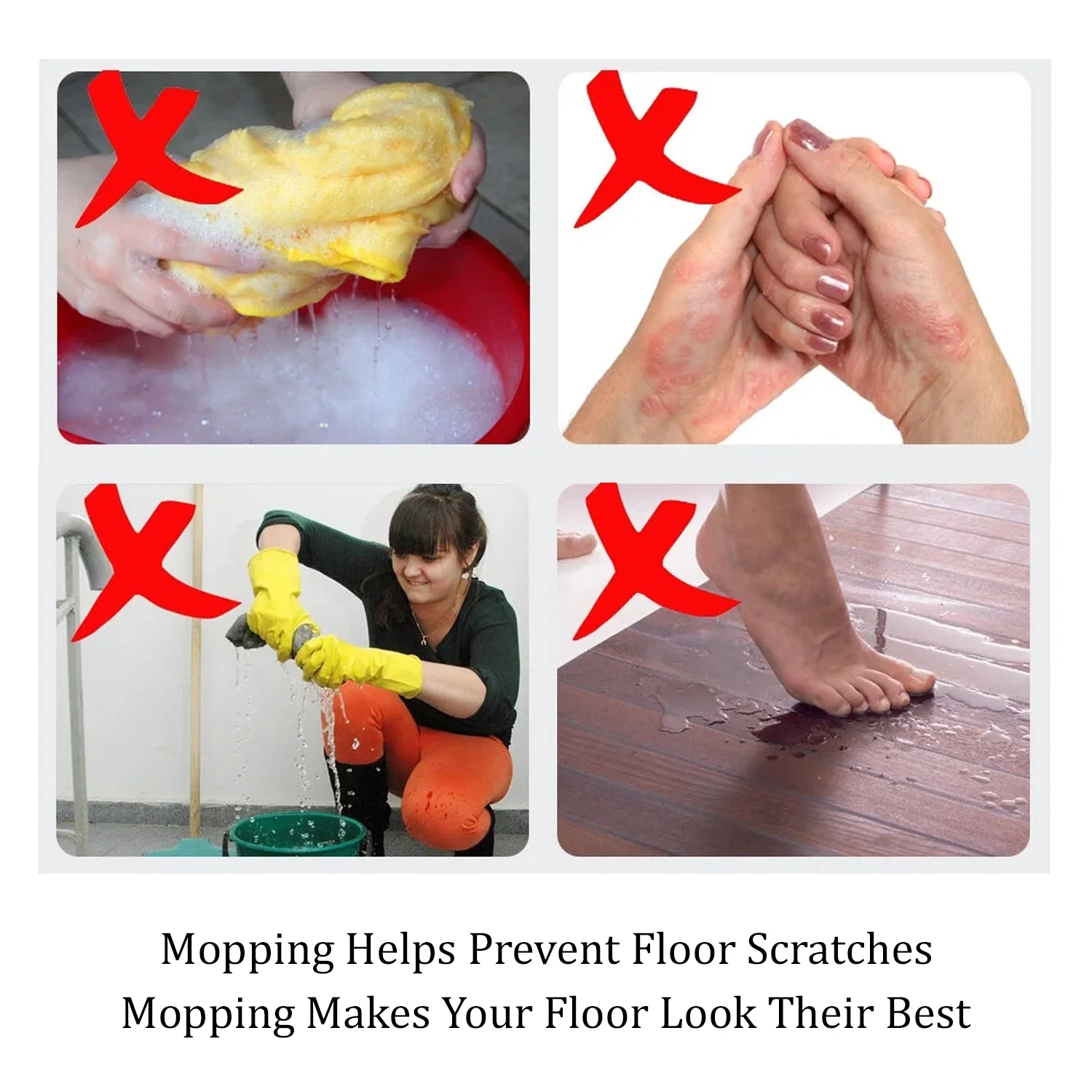 Spin Mop – Quick Floor Cleaning with Large Wheel Bucket | Pro Clean - Image 4