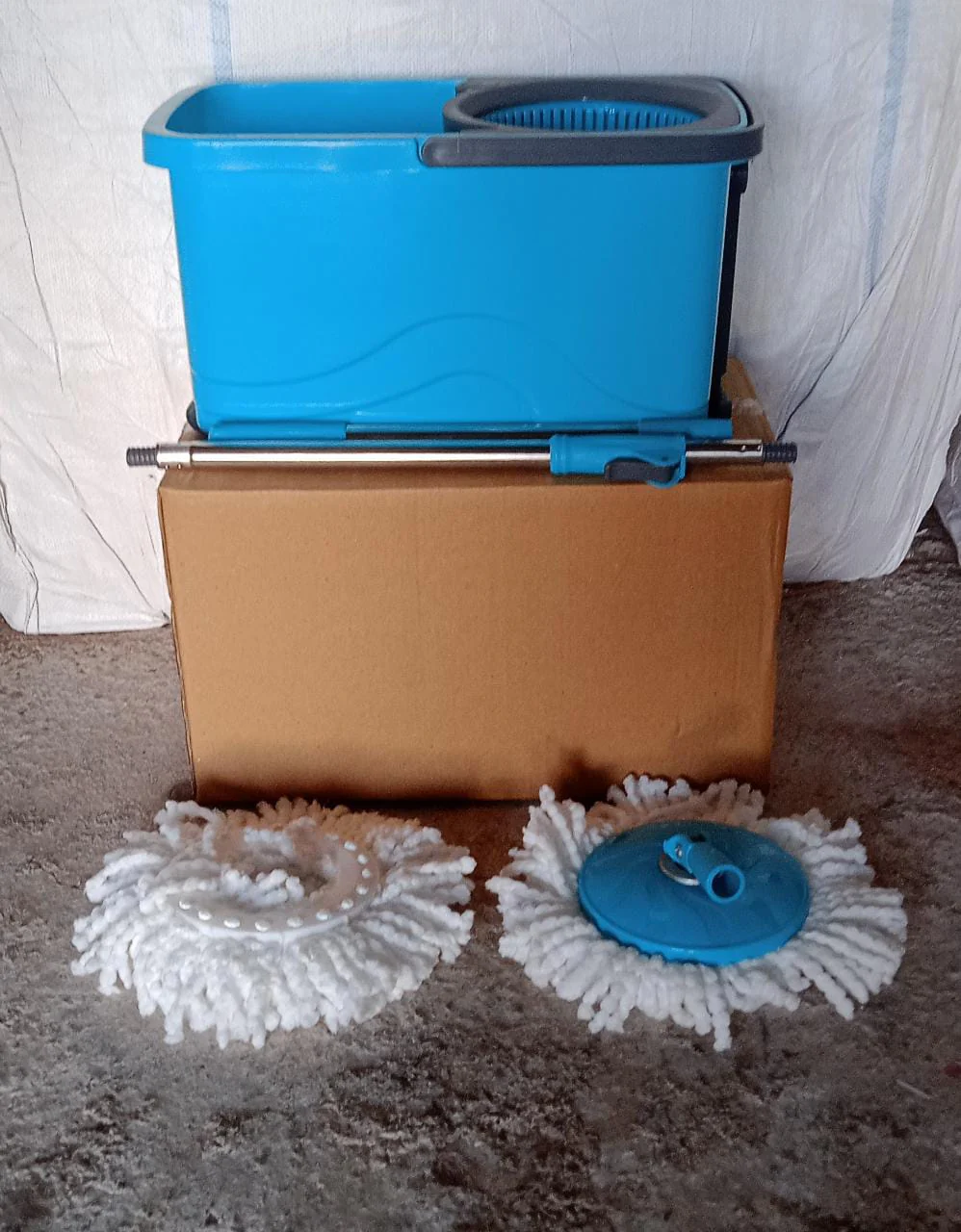 Spin Mop with Wheels & Large Bucket – Effortless Cleaning | Pro Clean - Image 9