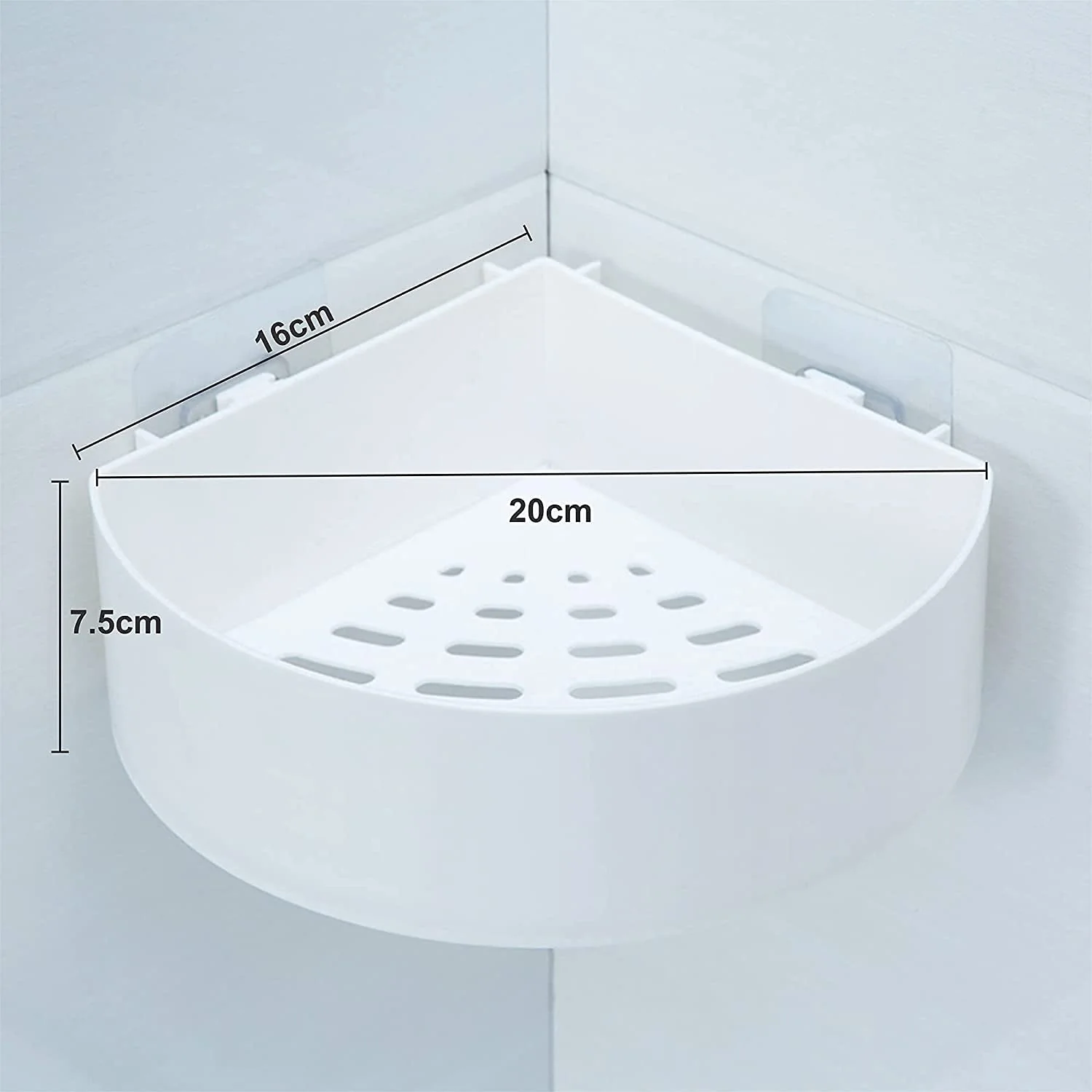 Self Adhesive Corner Shelf – Bathroom Kitchen Storage | Mist & Relax - Image 6
