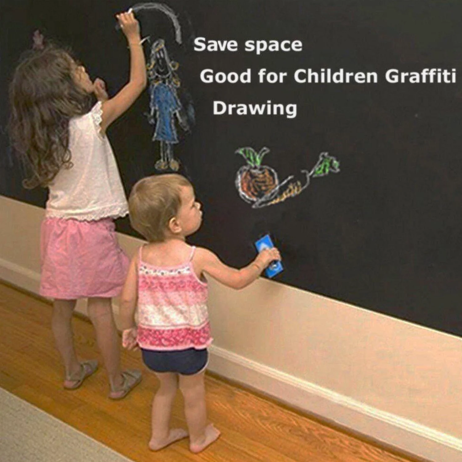 Blackboard Wall Sticker – Erasable Chalkboard Decal | TinyTrendy - Image 7