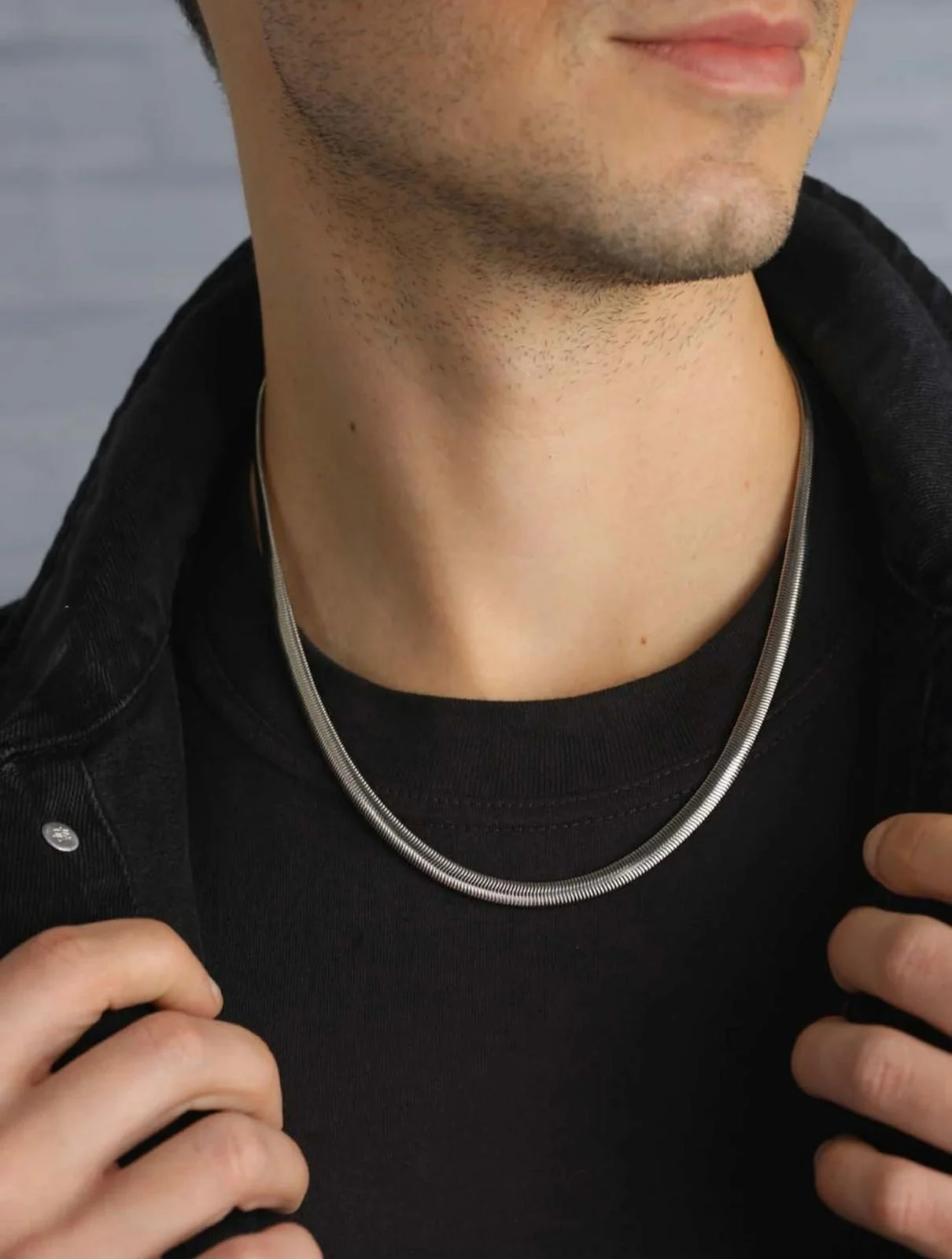 Silver Chain for Men – Elegant & Durable for Daily Wear | BBJ - Image 4