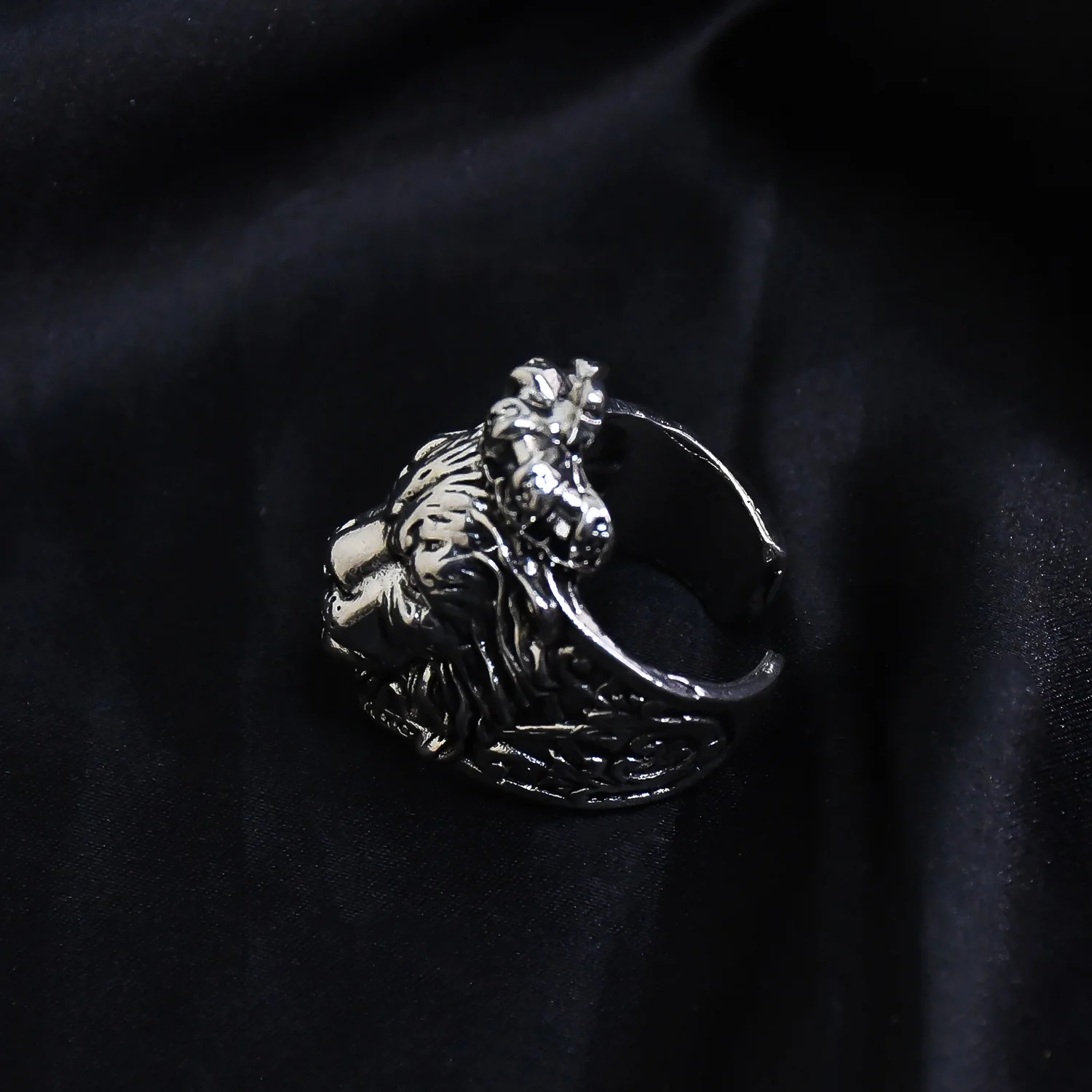 King Lion Ring – Majestic Silver Color | BBJ - Image 5