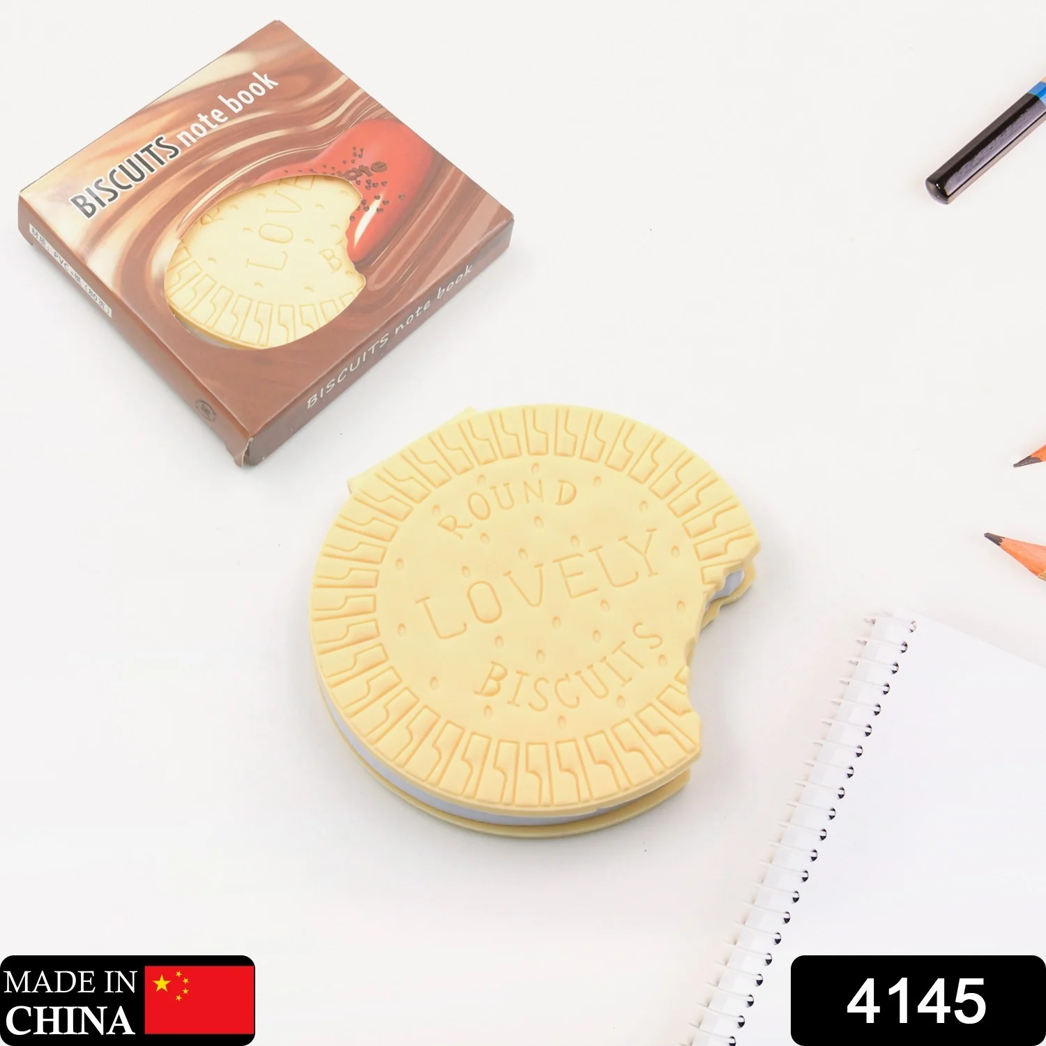 Biscuit Notebook – Scented Fun Writing Copybook | Papezo - Image 2