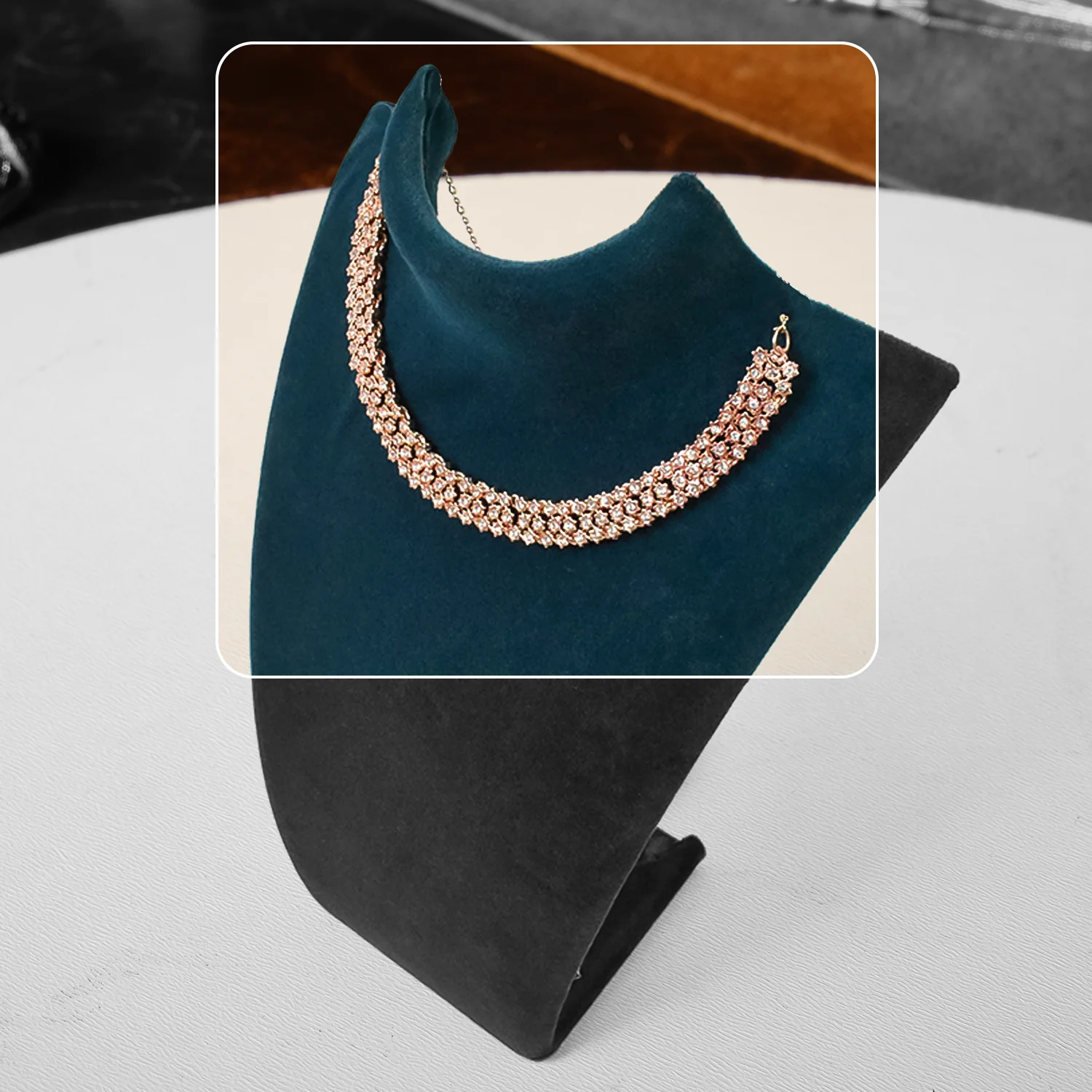 Pearl Necklace Set – Elegant Faux Pearl Jewellery | BW - Image 3