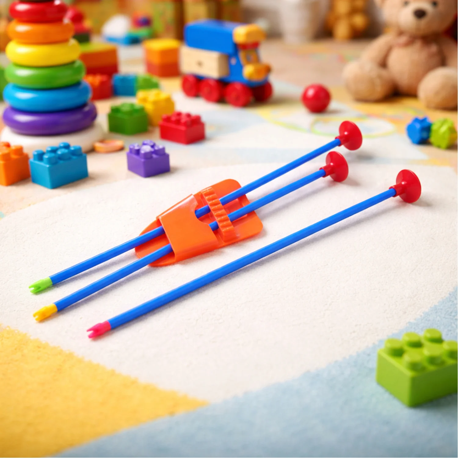 Kids Archery Set – Durable Plastic Toy with Target Board | Dollverse - Image 7