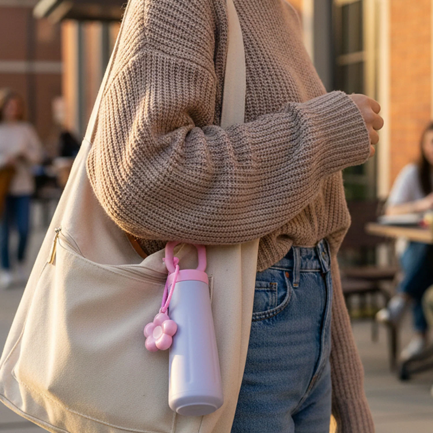 450ML Portable Water Bottle – Leak-Resistant & Cute Design - Image 4