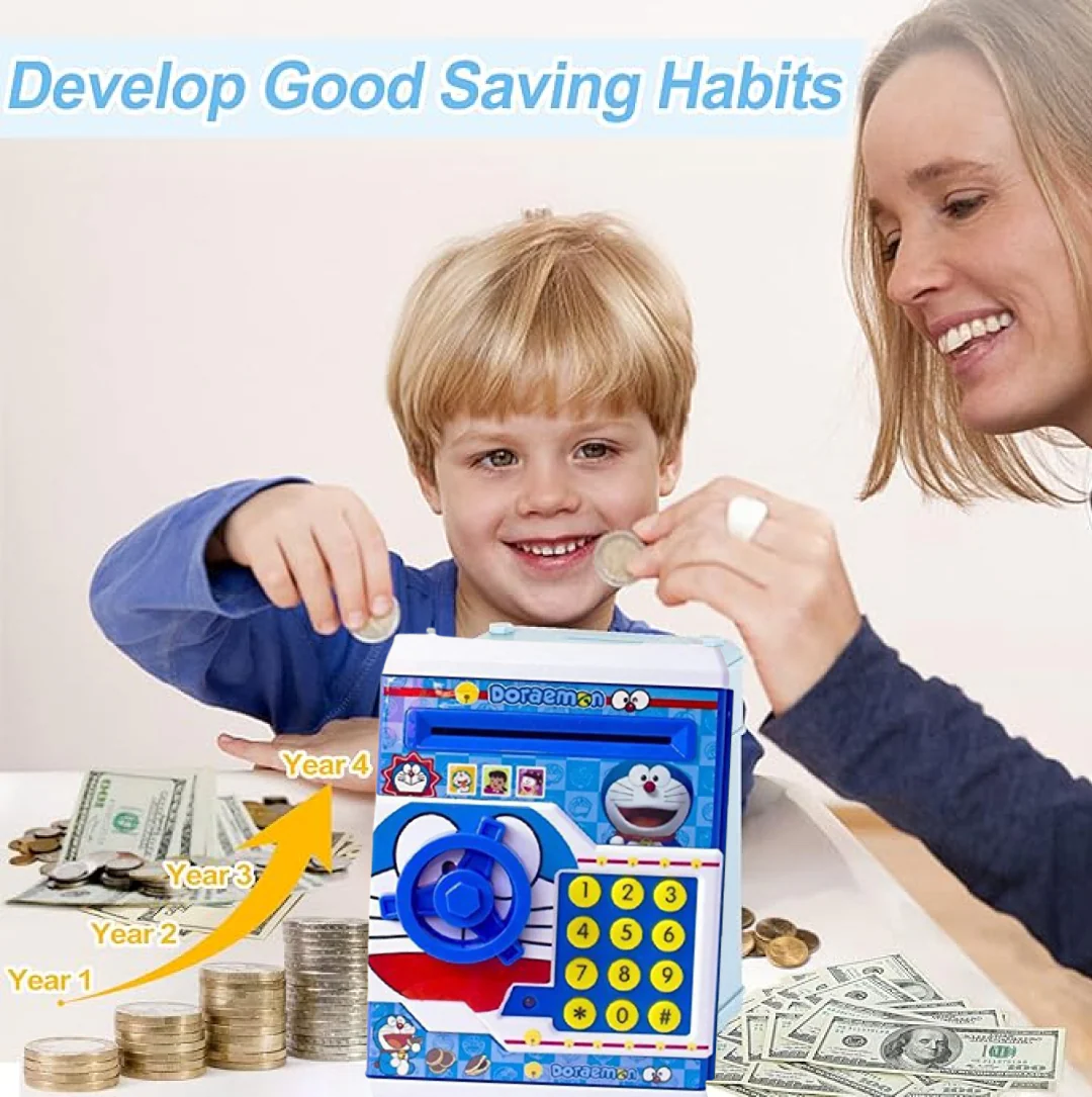Kids Electronic Piggy Bank – Password Lock Savings Toy | Gamevana - Image 5